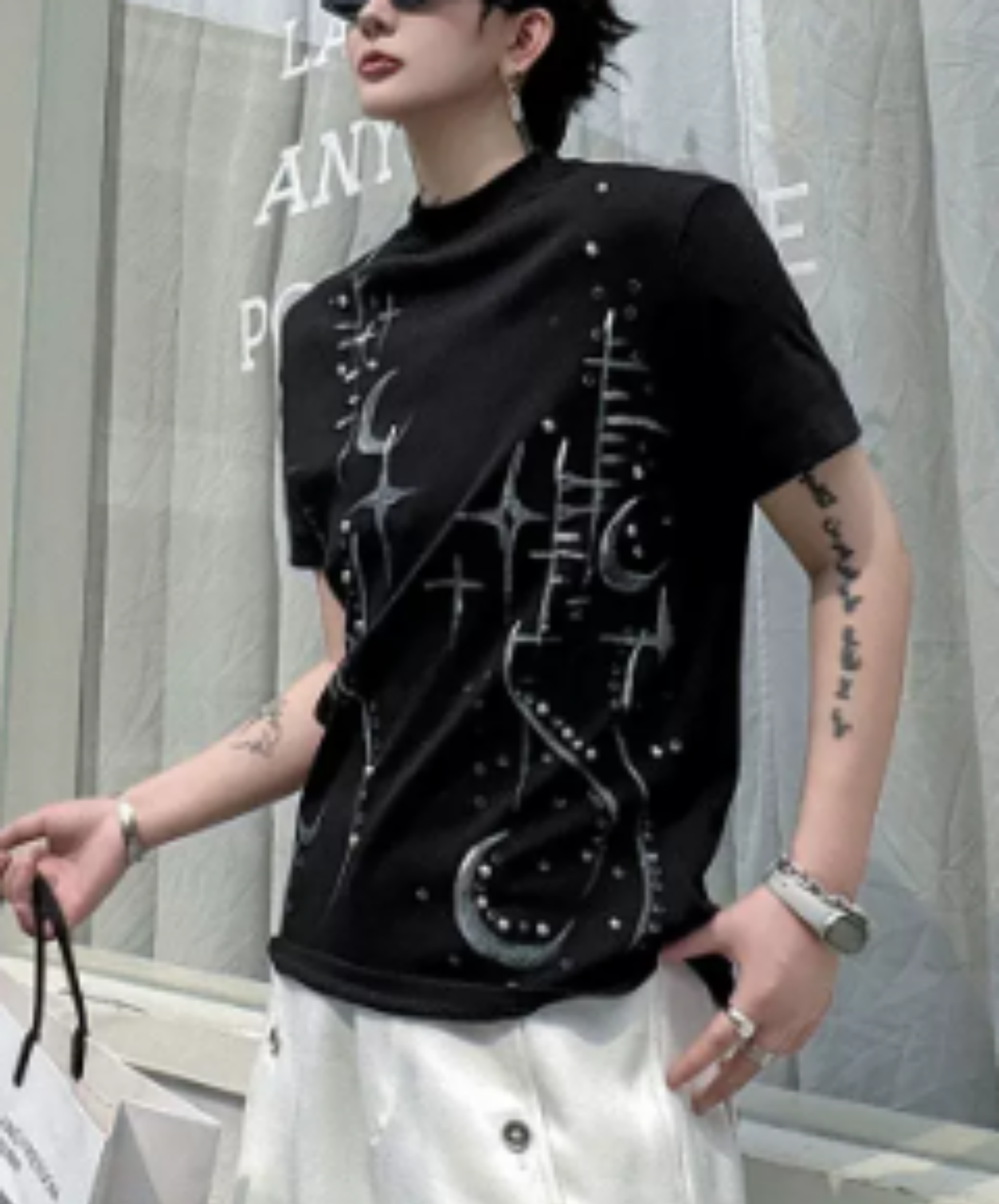 round neck rivet decorated Stella t-shirt EN2919