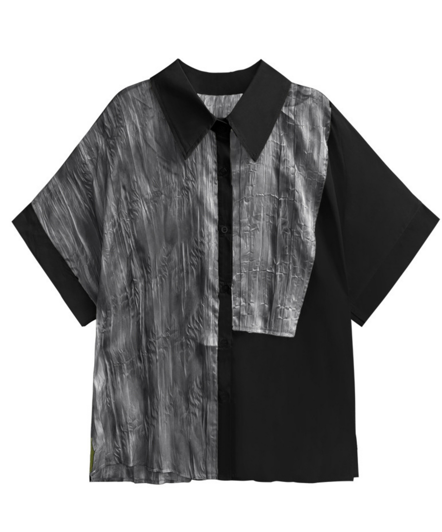 dark gray contrast shirt EN1088