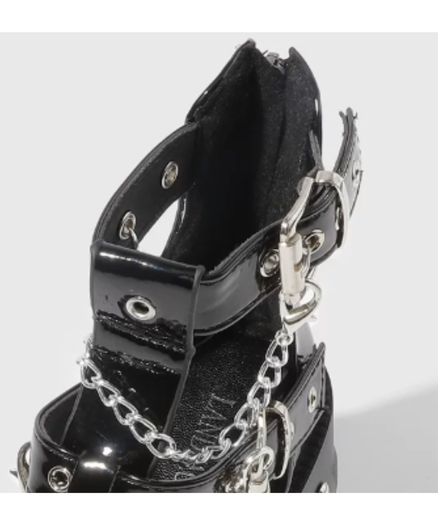 chain buckle platform sandals EN2879