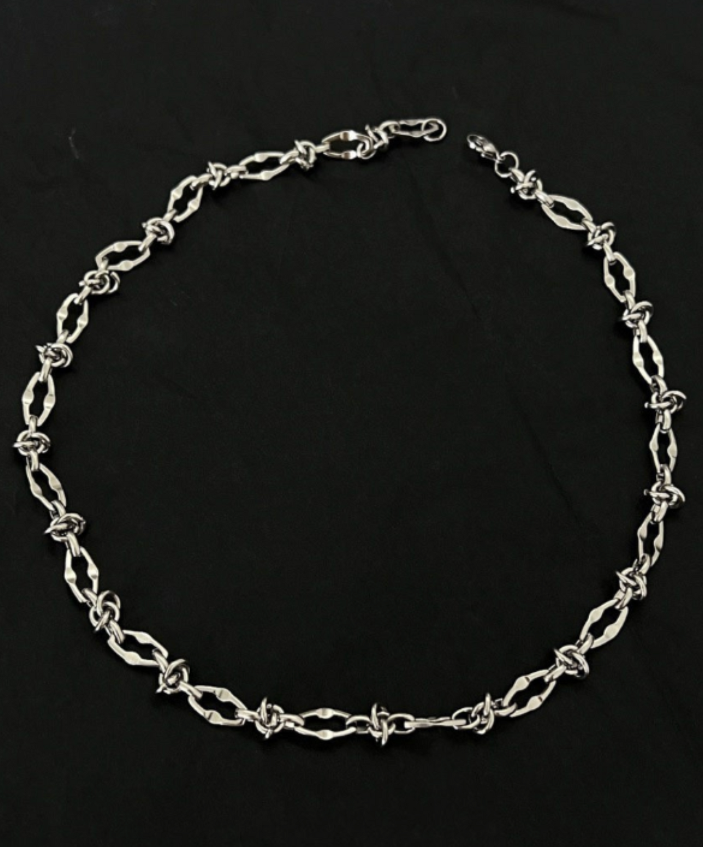 angular chain punk necklace EN2643
