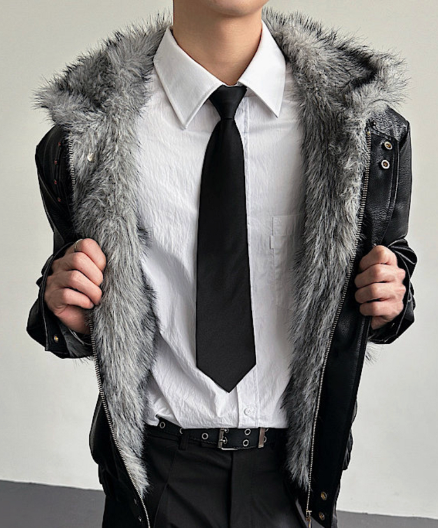 fleece-lined hood jacket EN2571