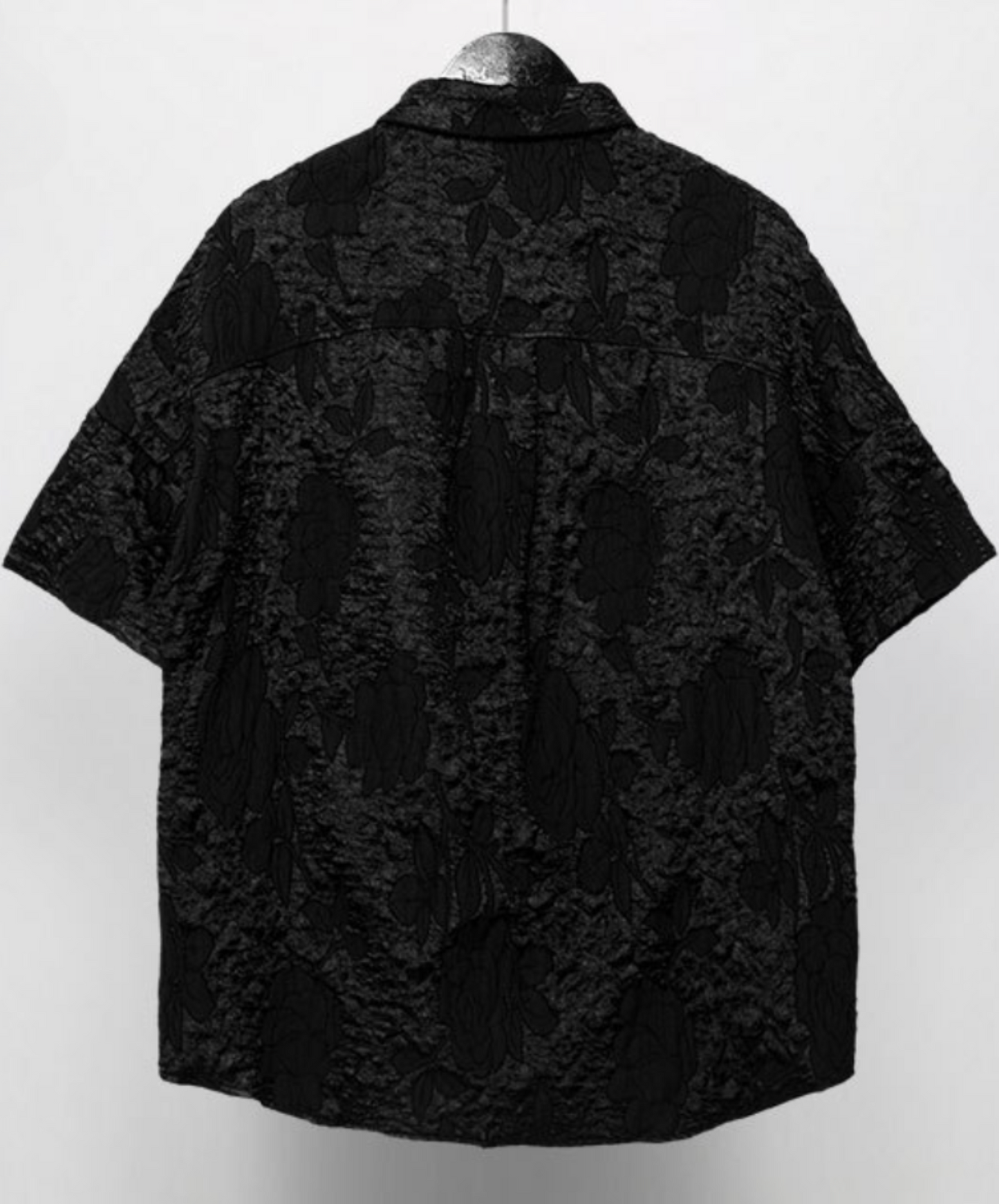 korean style flower design jacquard shirt EN2199