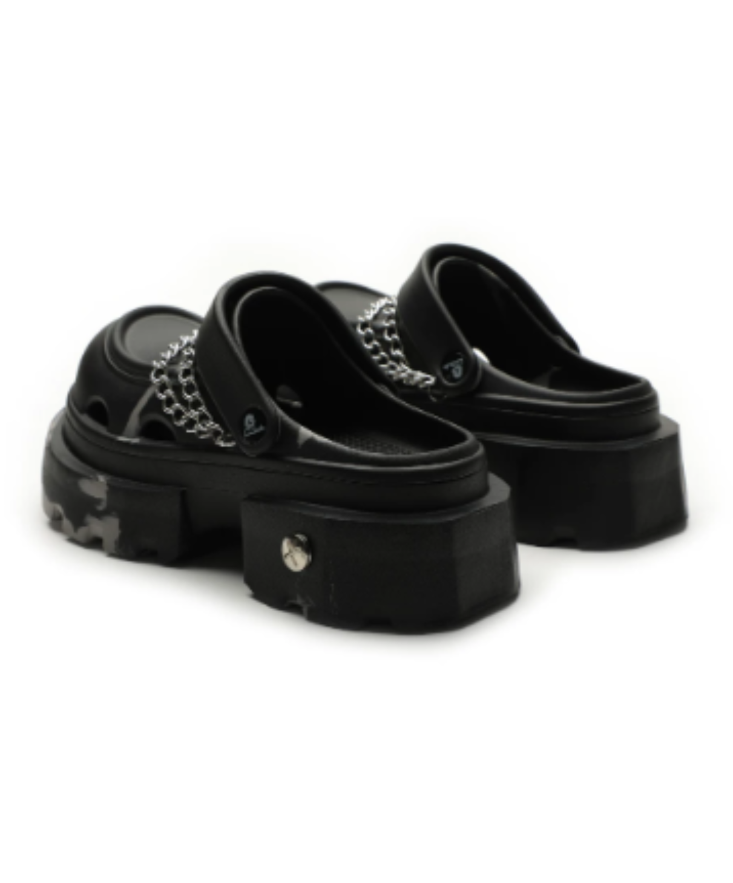 dark punk chain sandals EN2929