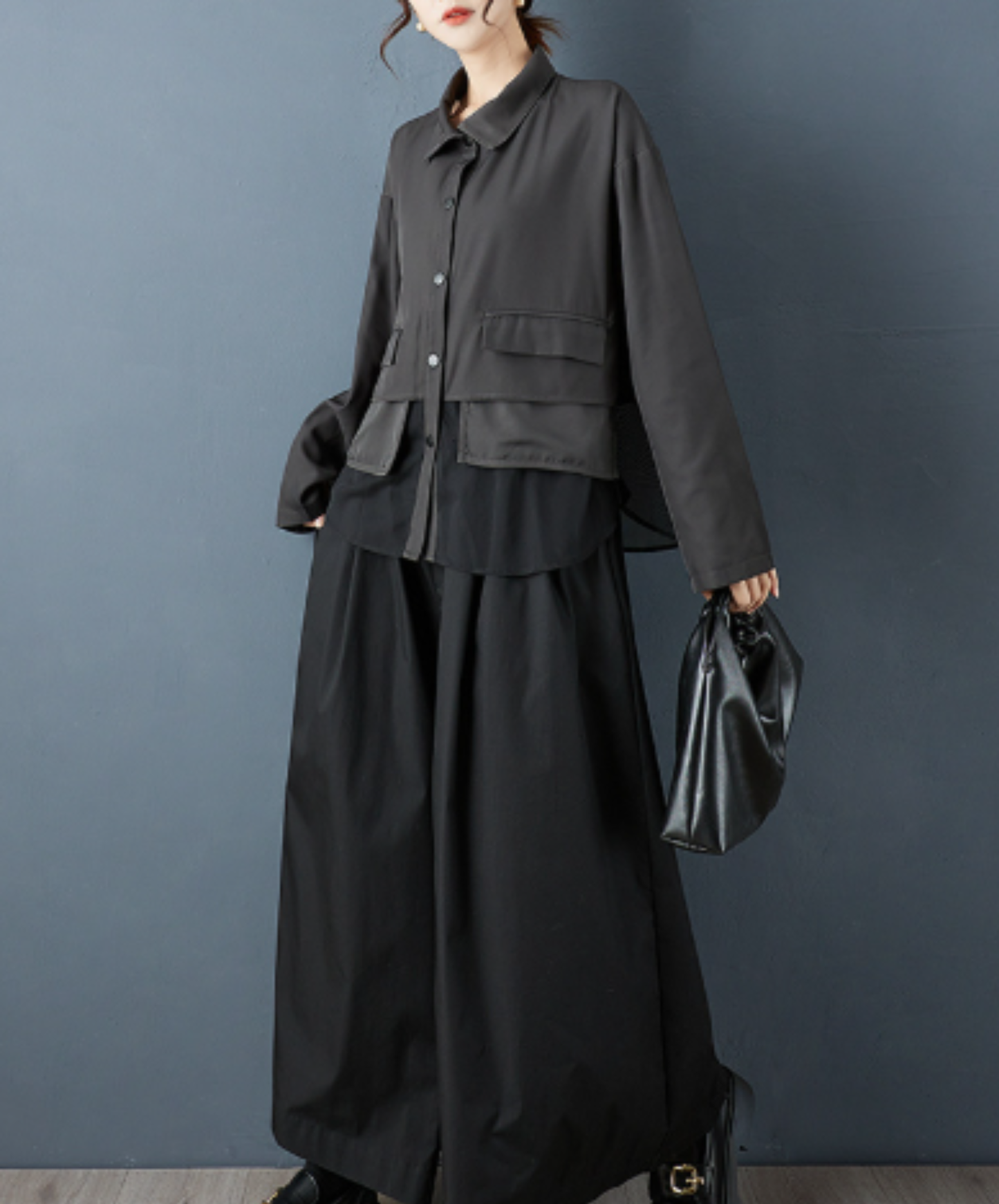 military-style design shirt EN3100