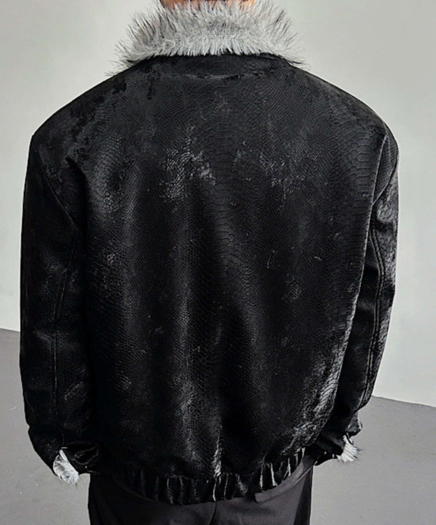 clean fit stand collar jacket EN2570