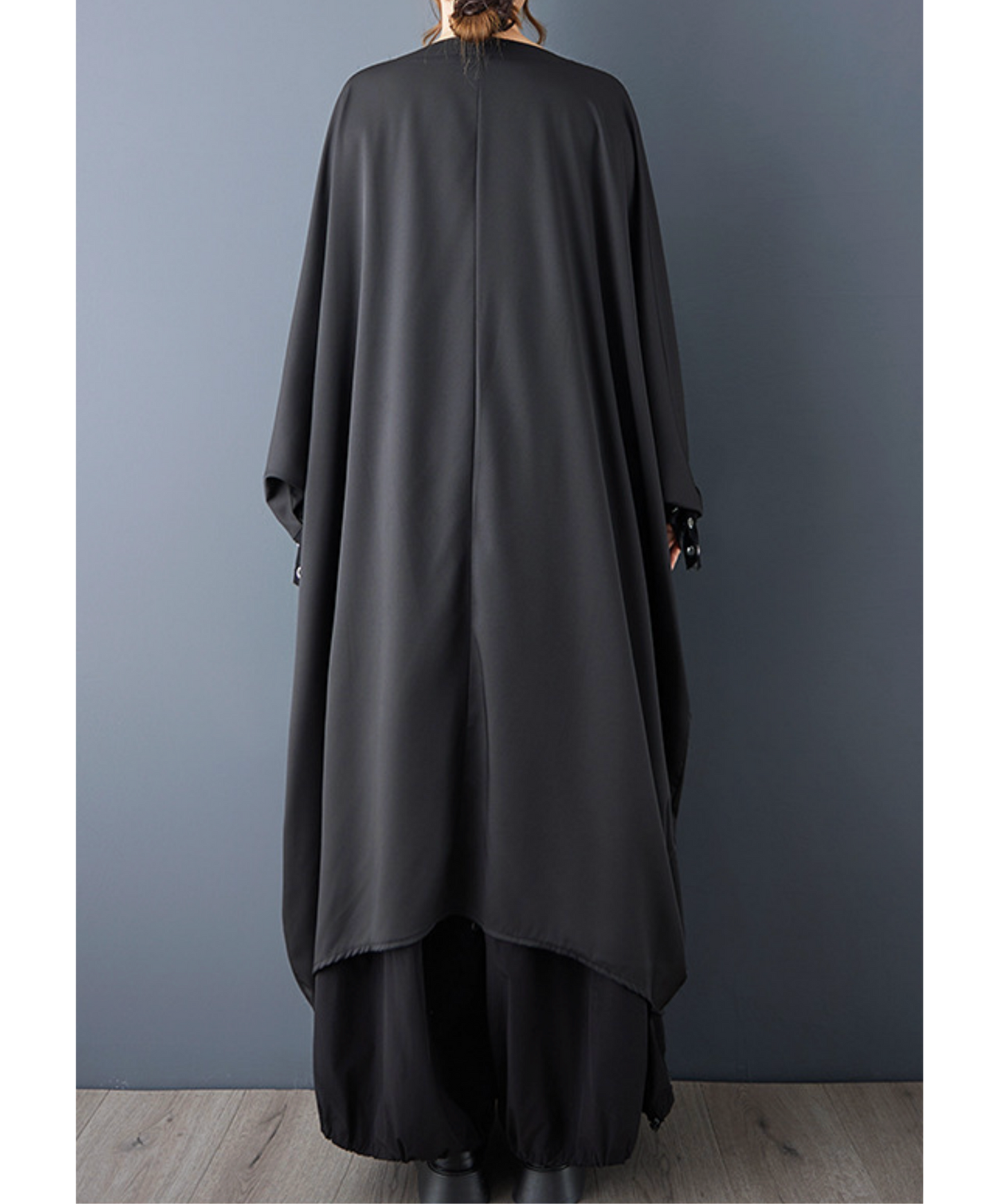 rivet line decoration long shirt EN2769