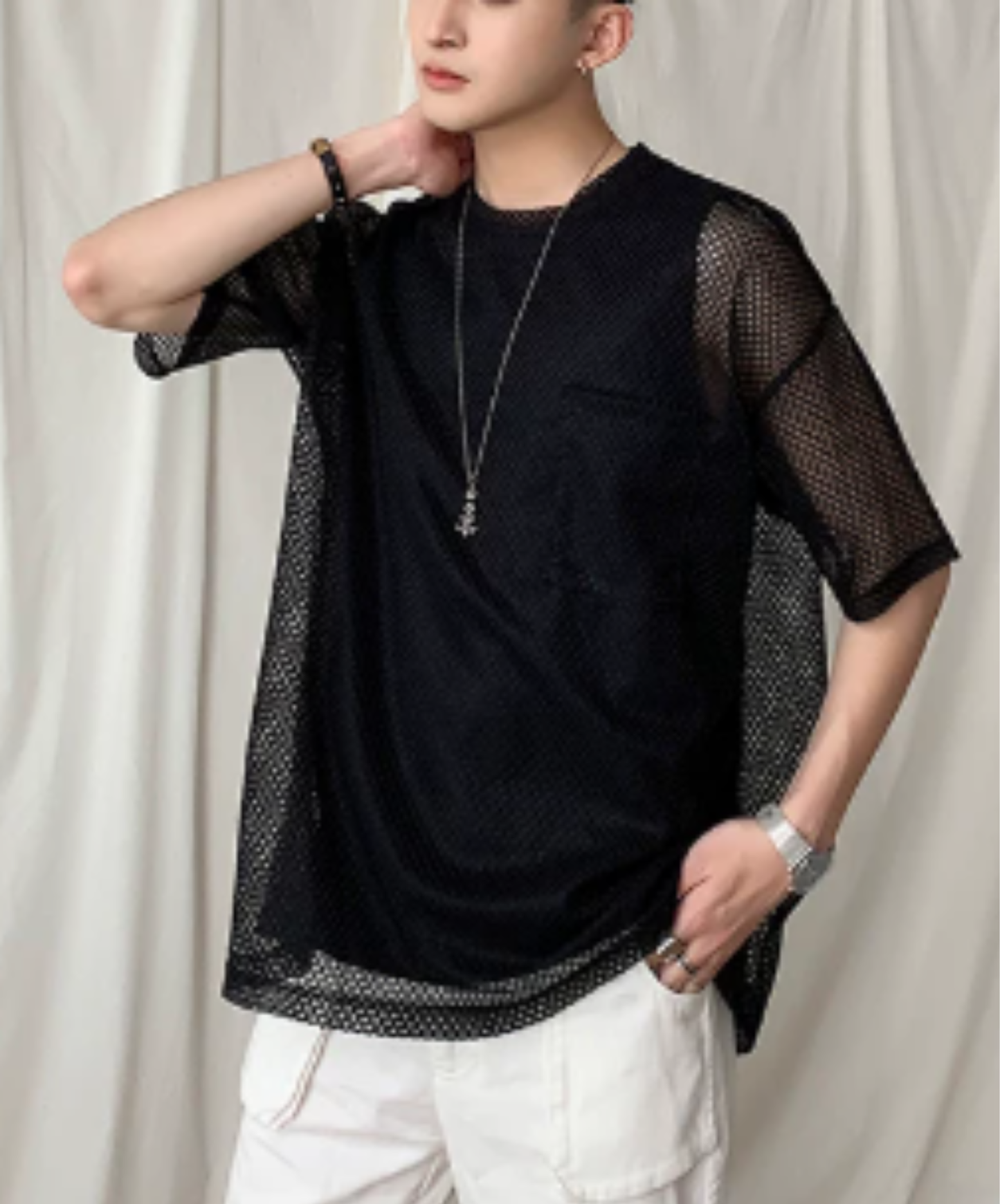 mesh two piece t-shirt EN2928