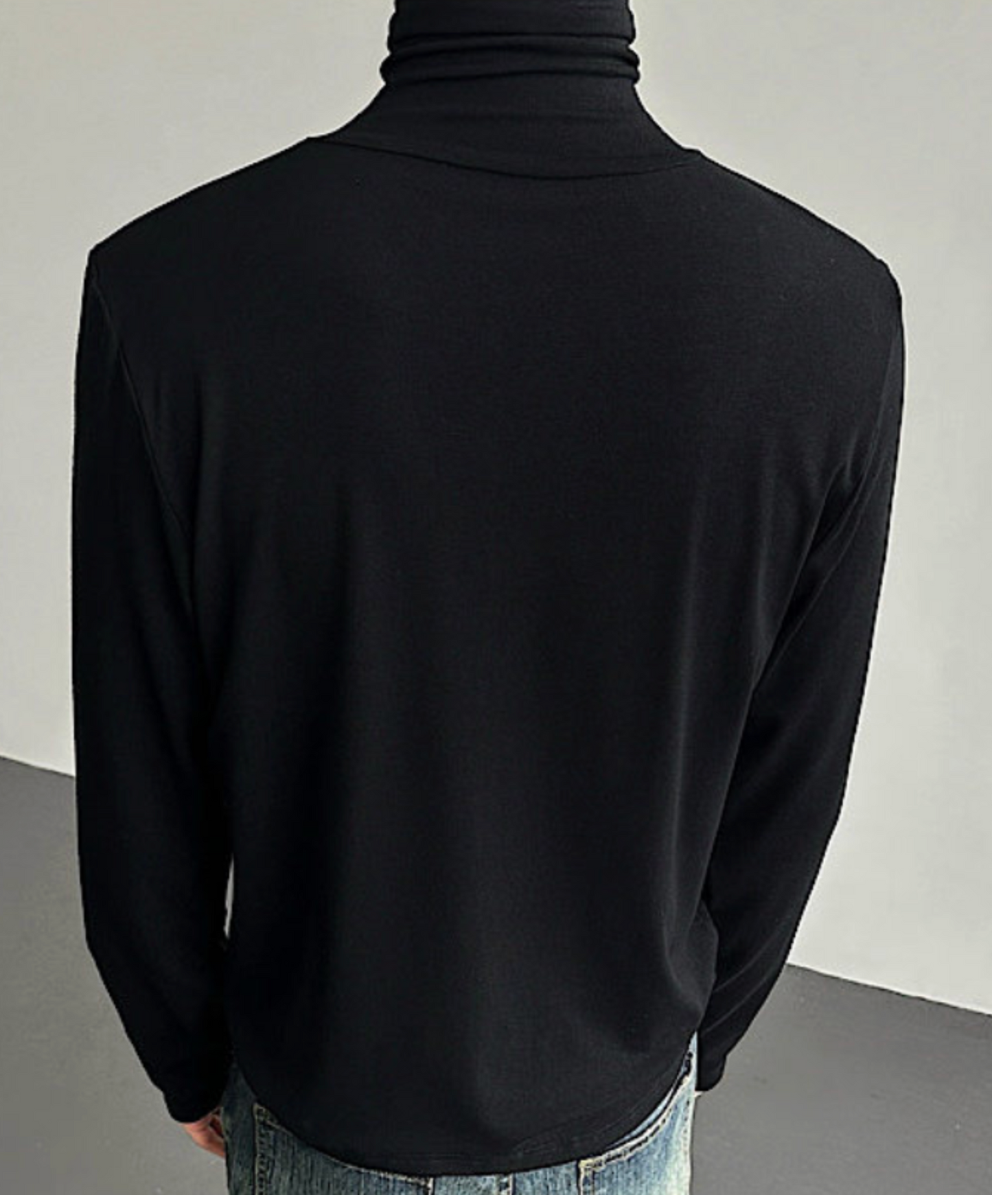 clean fit high neck t-shirt EN2592