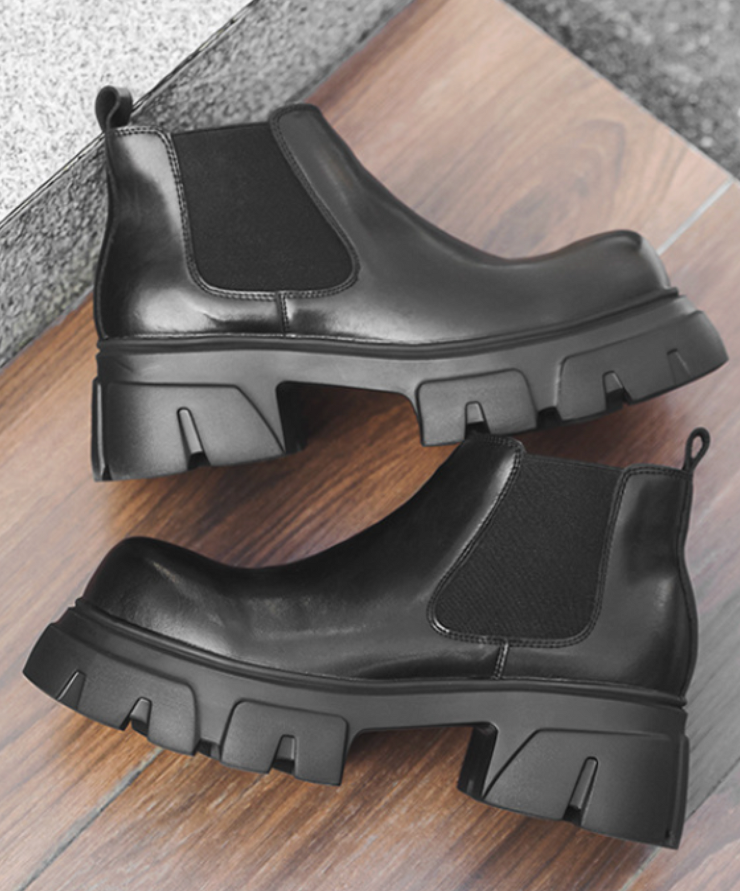 side-gore chelsea shorts shoes EN2500