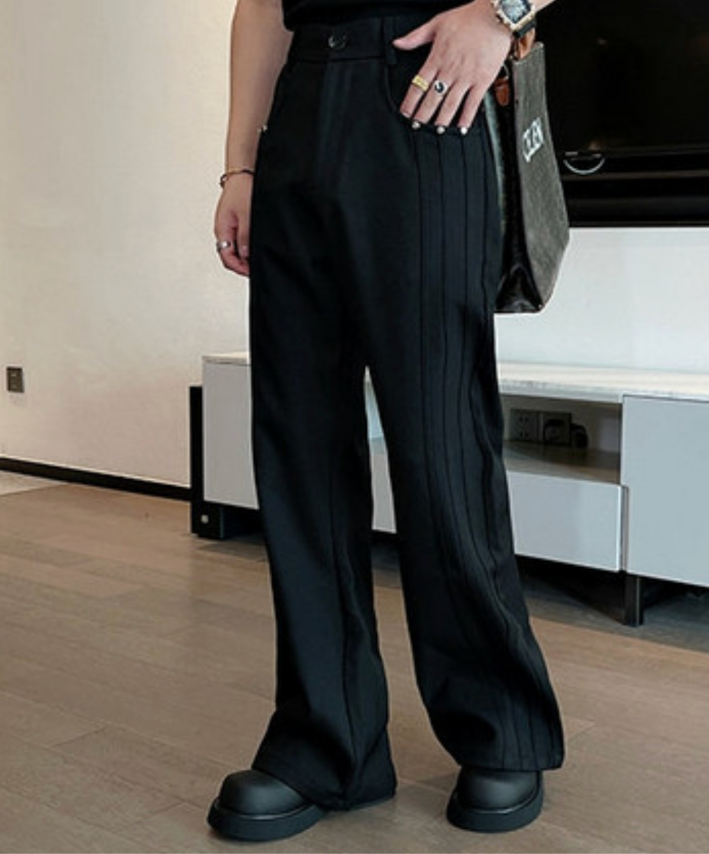 side line rivets included pants EN2402