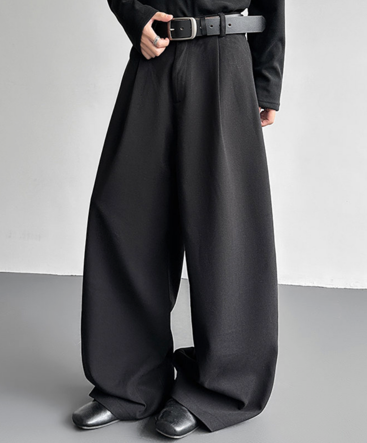 relaxed style corduroy wide pants EN2591