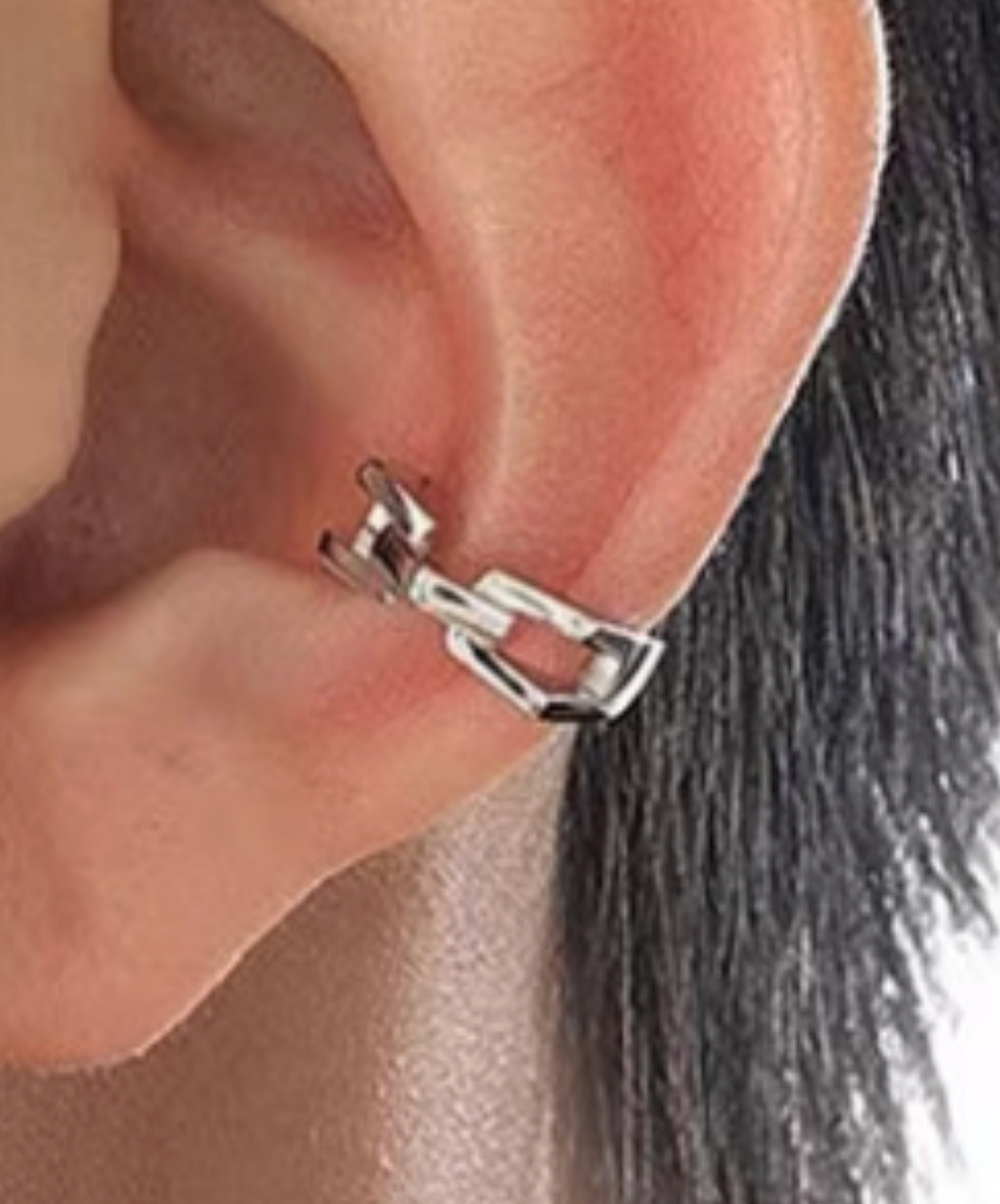 near-future design chain ear cuff EN2773