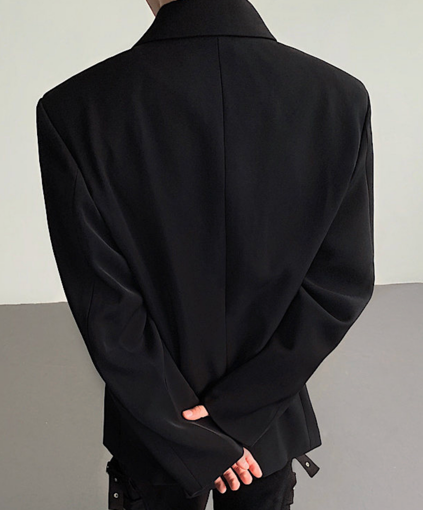 sequin 3d flower embroidery jacket EN2519