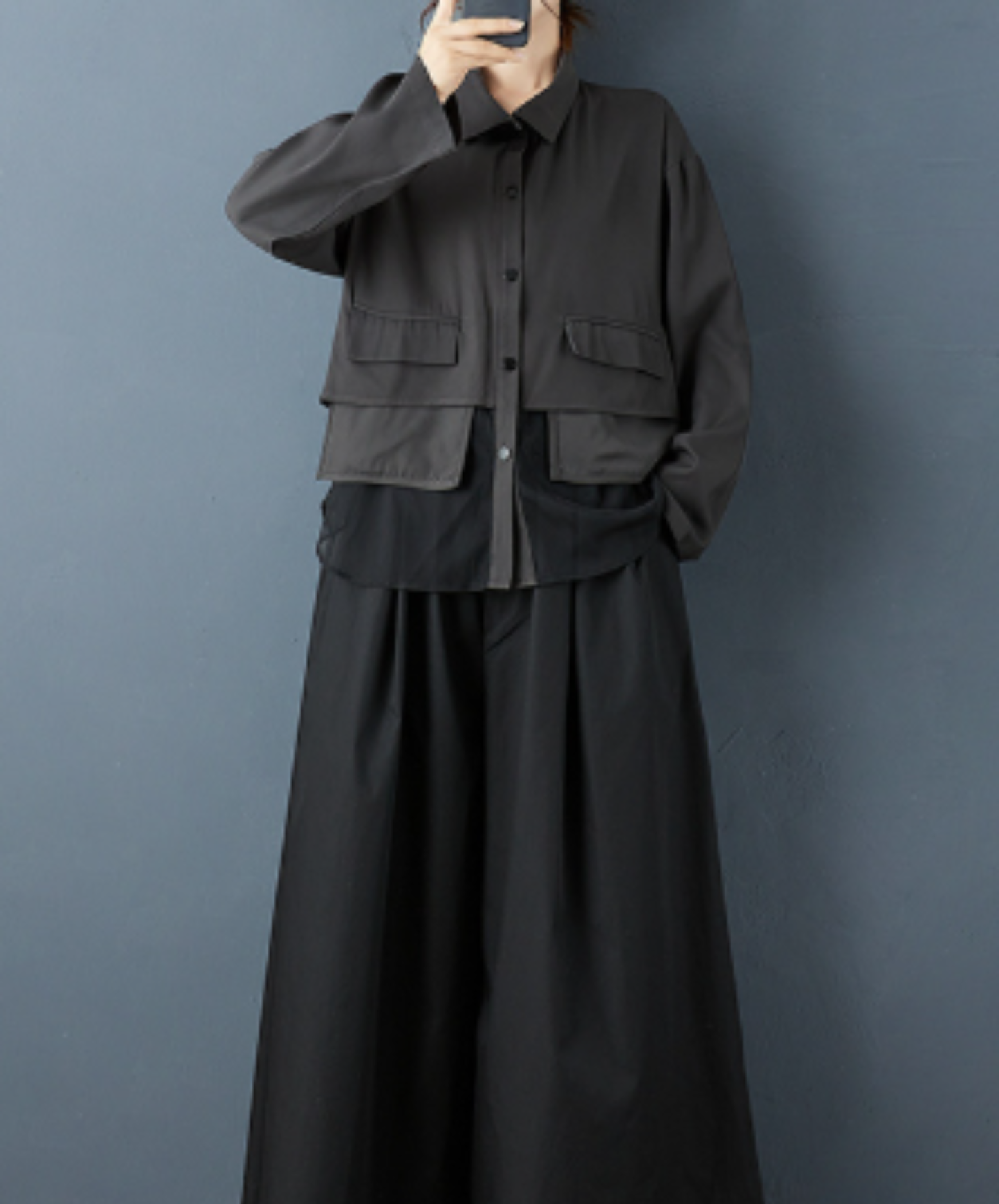 military-style design shirt EN3100
