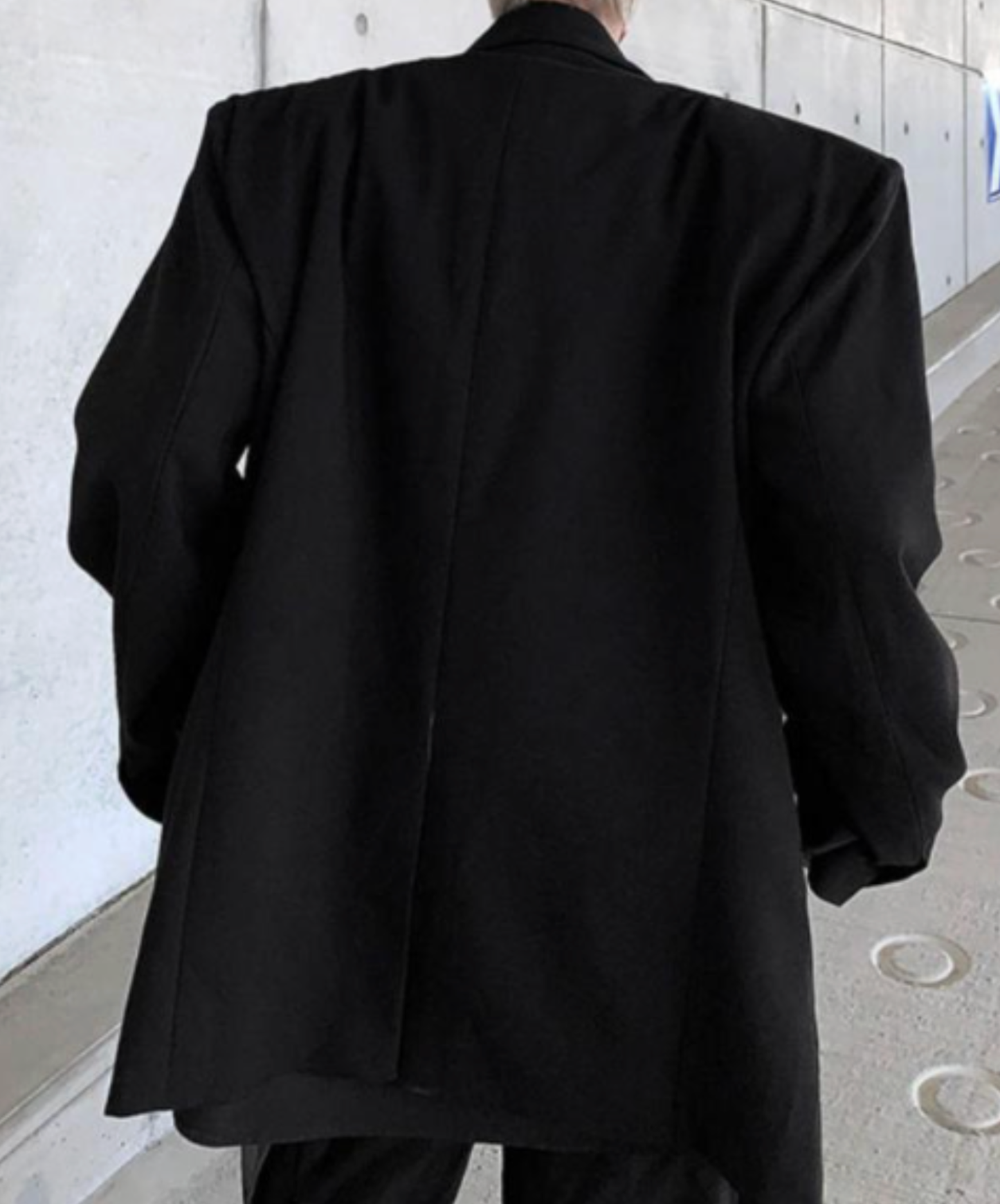 【style79】dark mode outfit set EN2535（jacket + shirt + pants set）