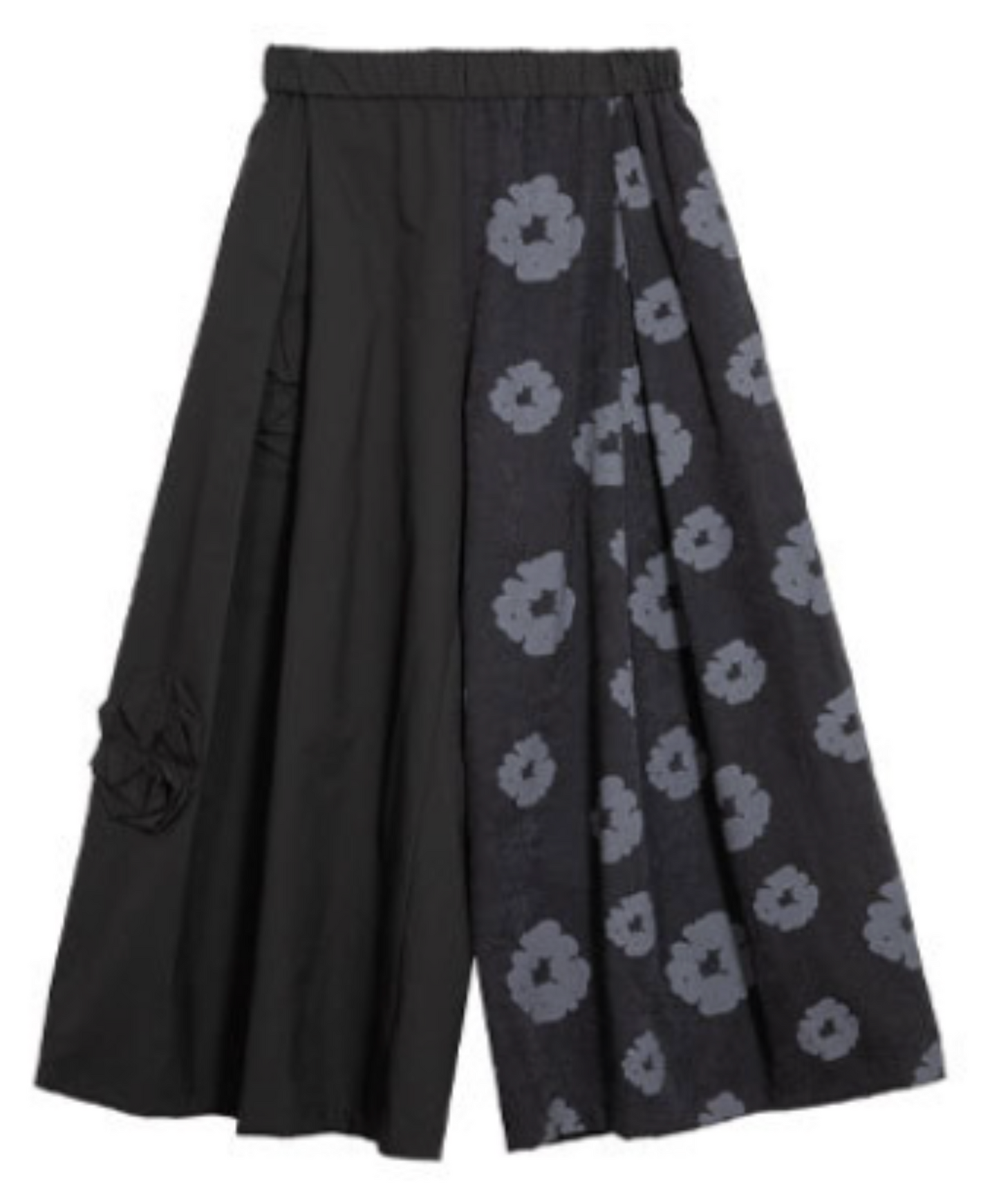 floral motif 3/4 length pants EN2487