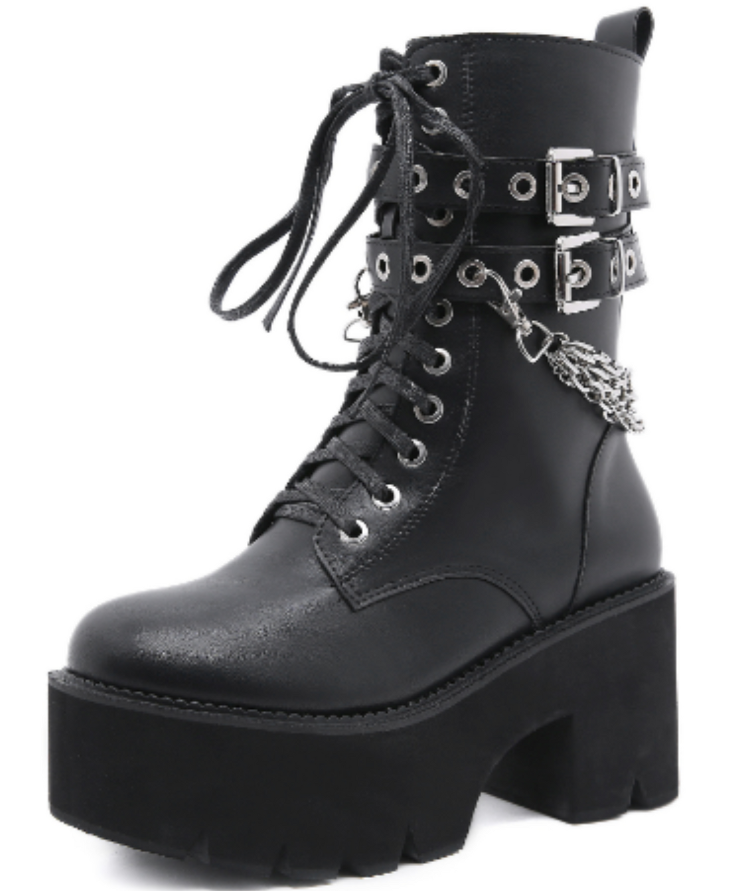 thick sole with chain boots EN1225