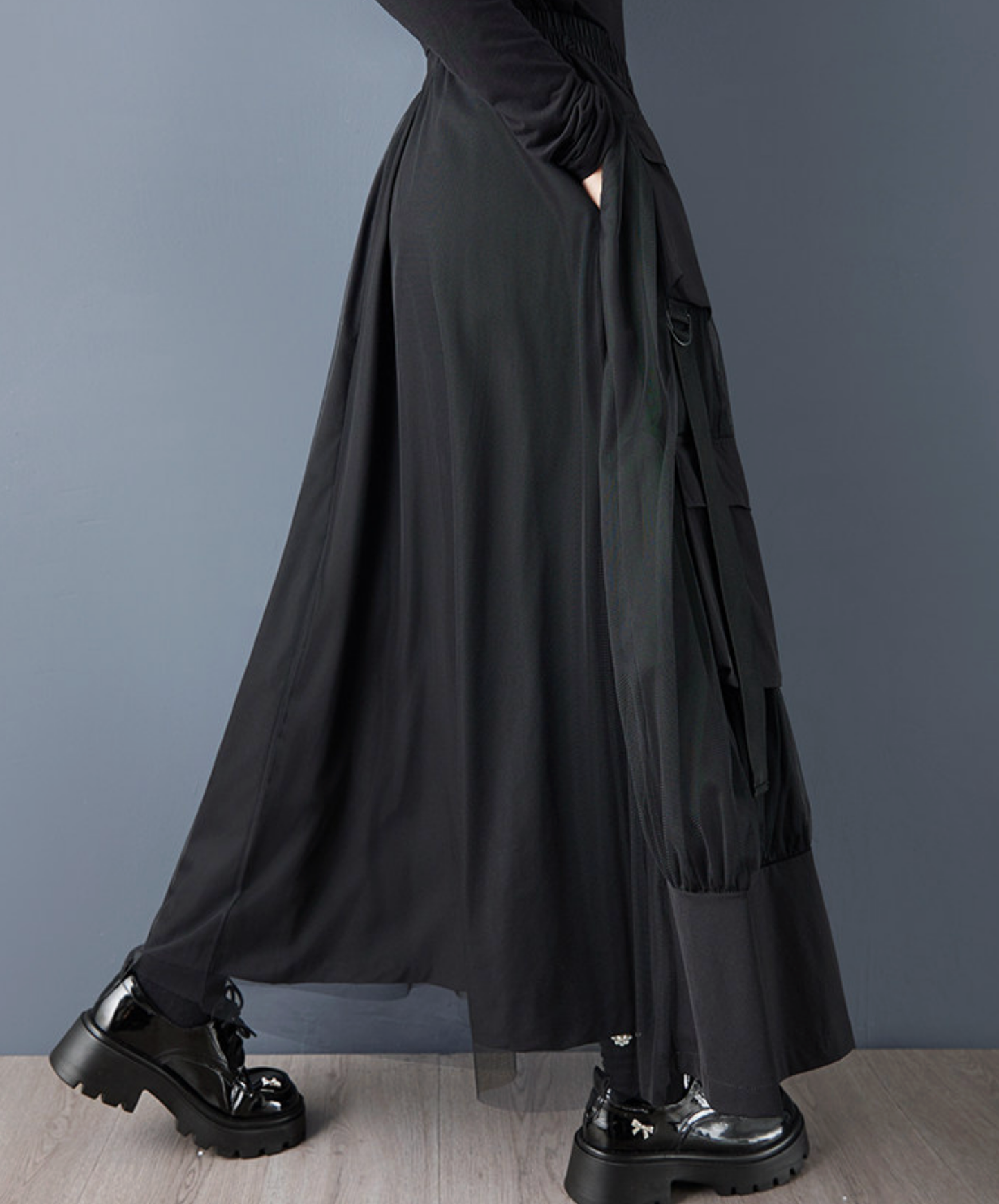 cargo-style design, voluminous skirt EN2757