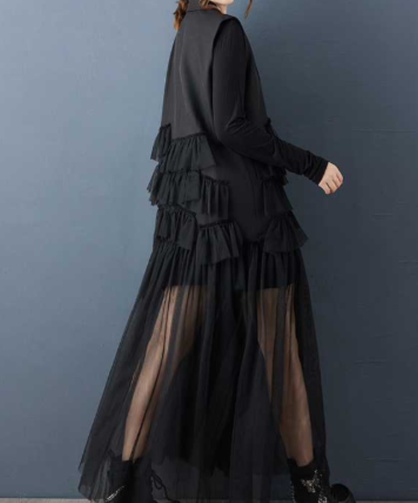 【限定1セット・30%OFF】dark mode outfit set EN3154（gilet + shirt + pants set）