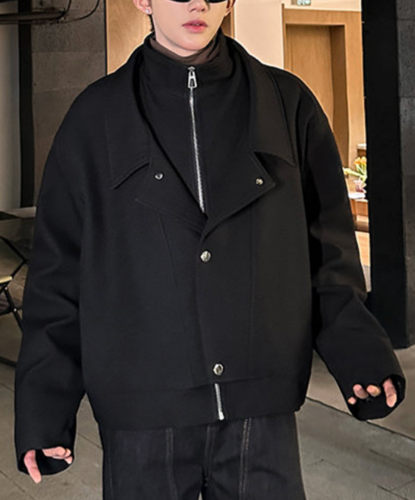 double layer casual jacket EN2588