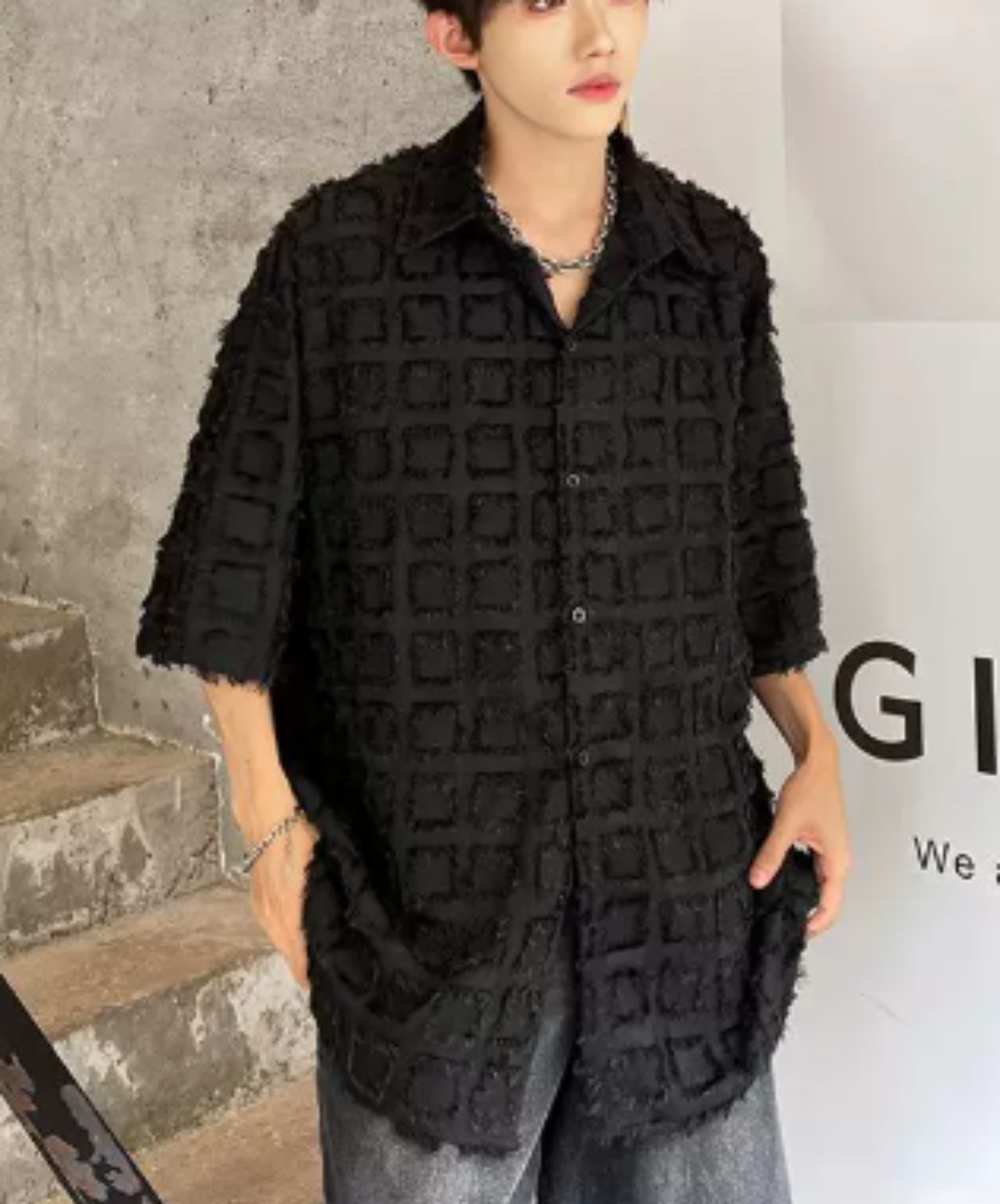 tusel check shirt EN2952