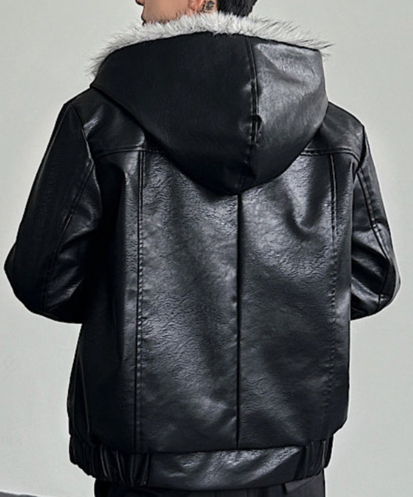 fleece-lined hood jacket EN2571