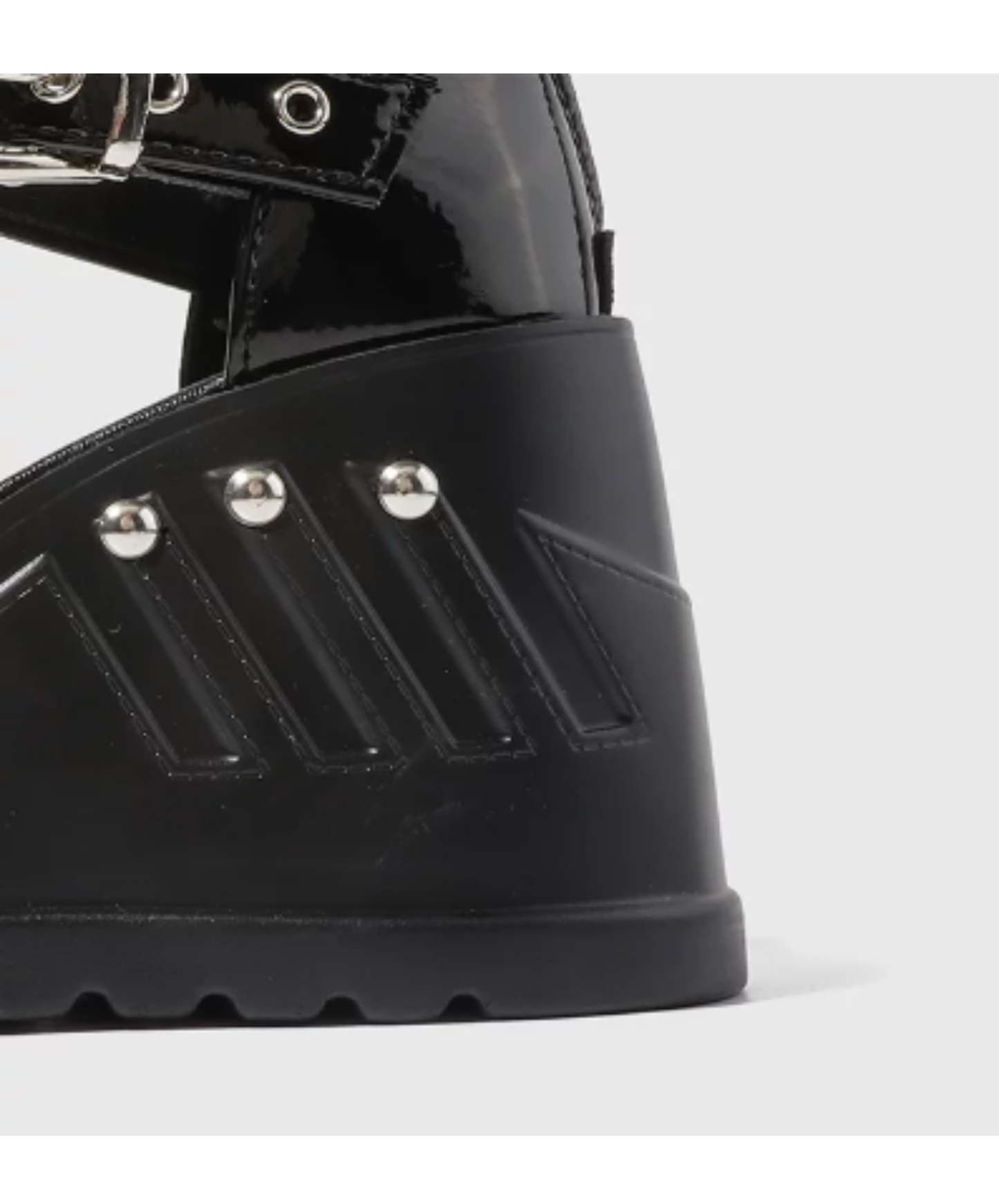 chain buckle platform sandals EN2879