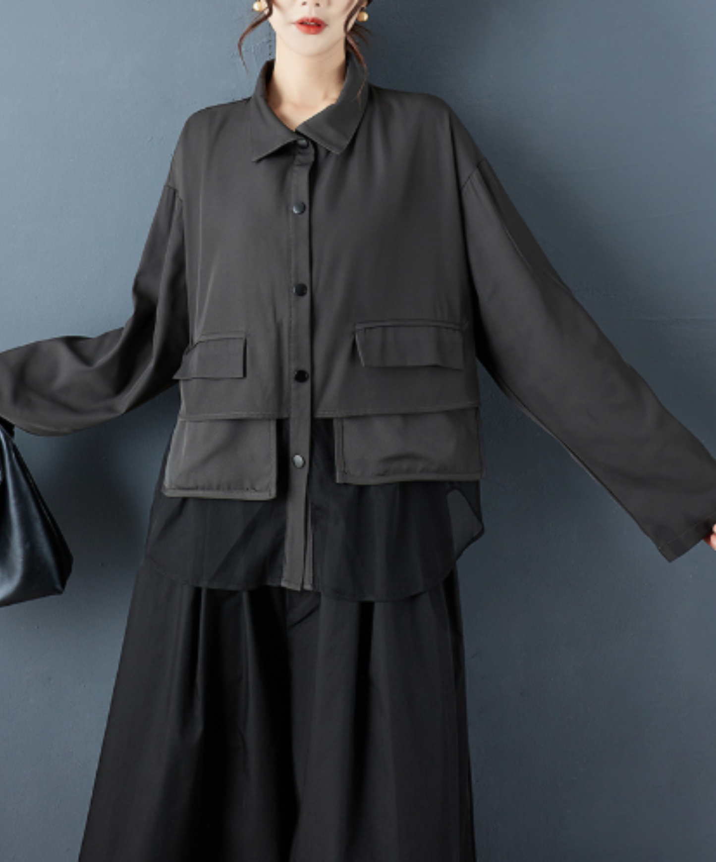 military-style design shirt EN3100