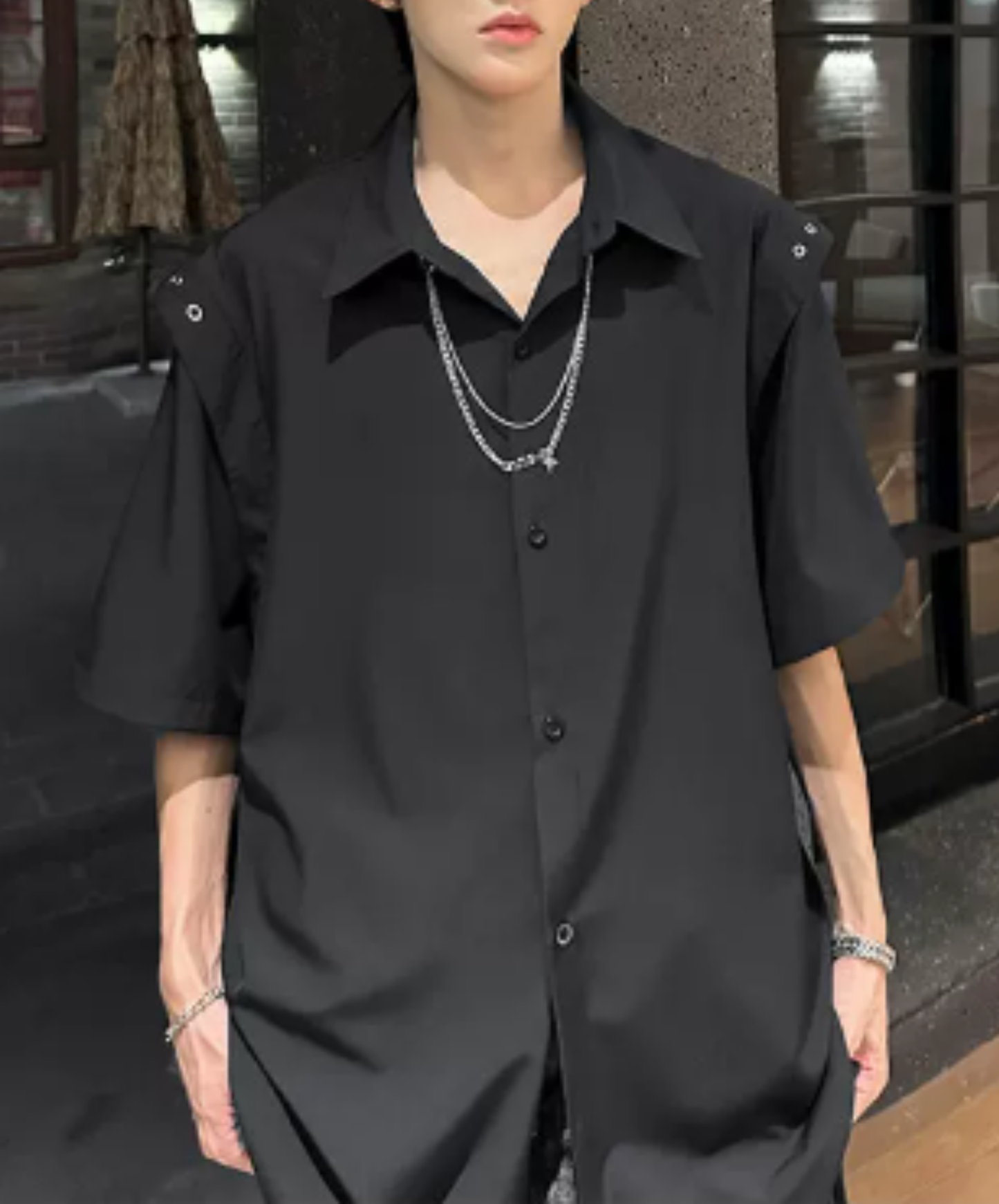 necklace decoration edge shoulder shirt EN2979