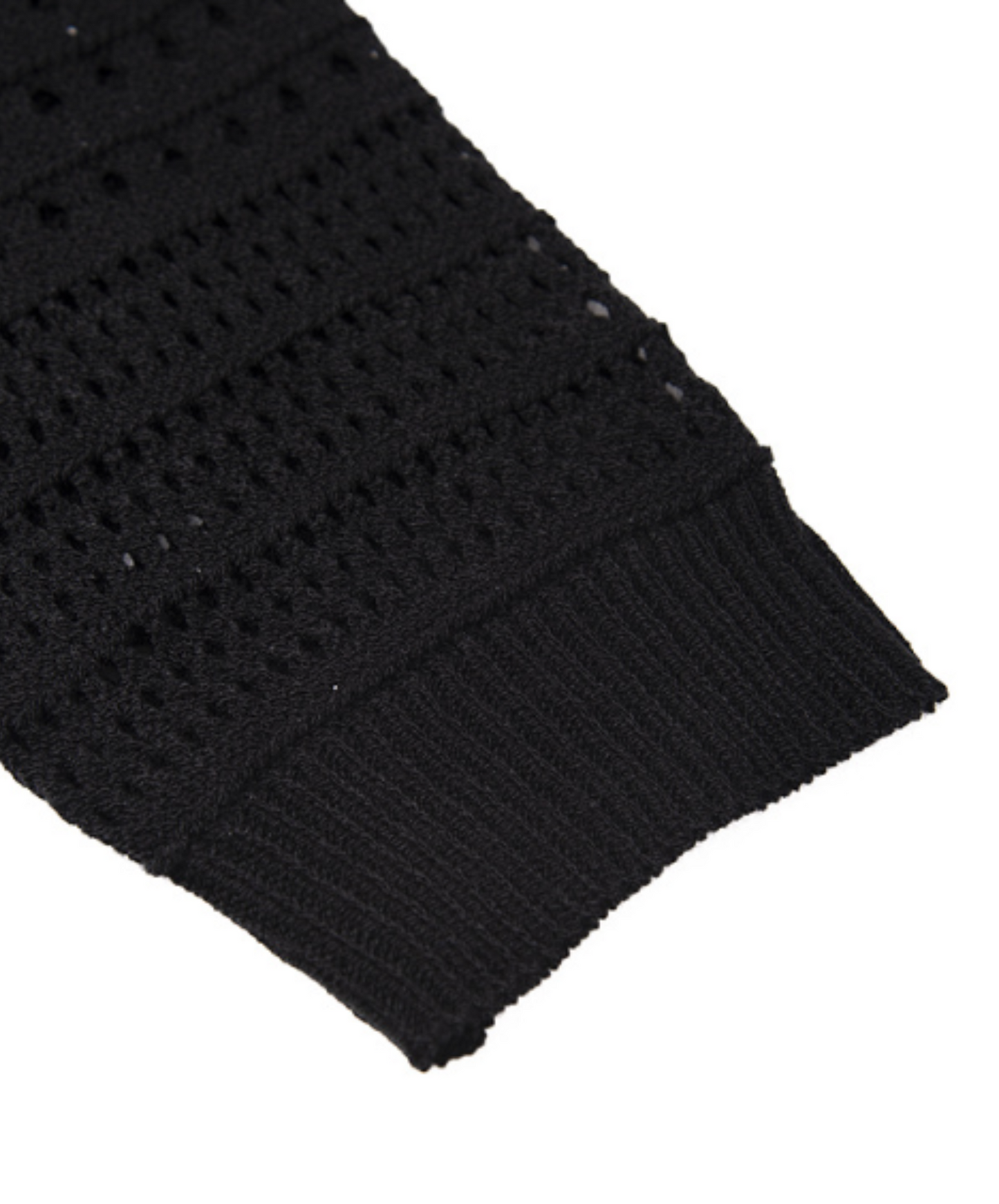 mesh knit long sweater EN2450