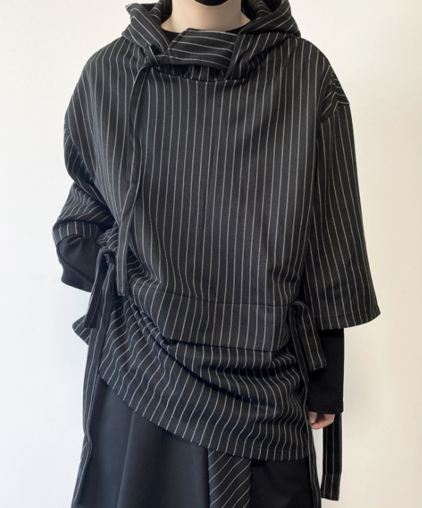 【style81】dark mode outfit set EN2552（hoodie + pants set）