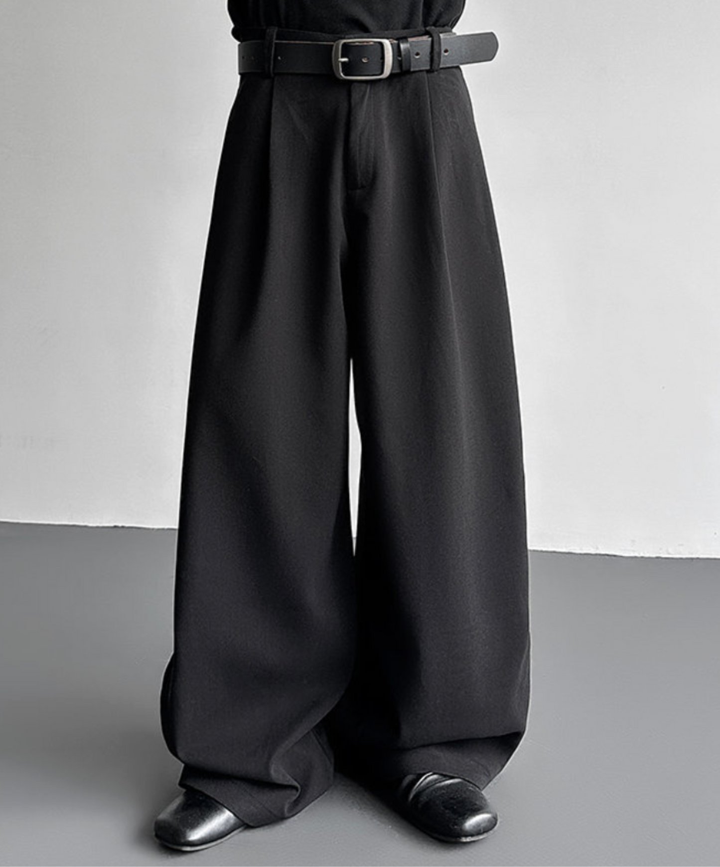 relaxed style corduroy wide pants EN2591