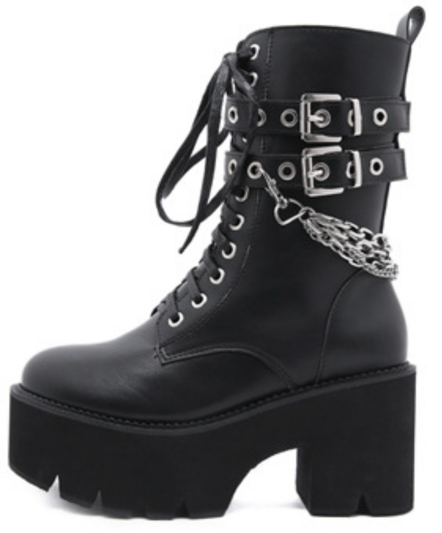 double belt x multiple chain boots EN2396