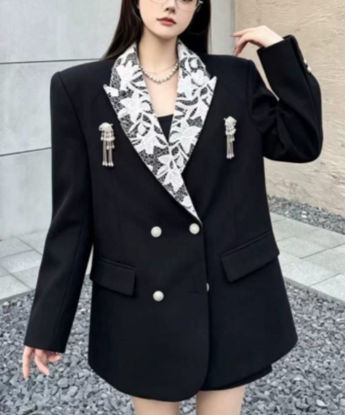 jellyfish-themed decoration jacket EN3180