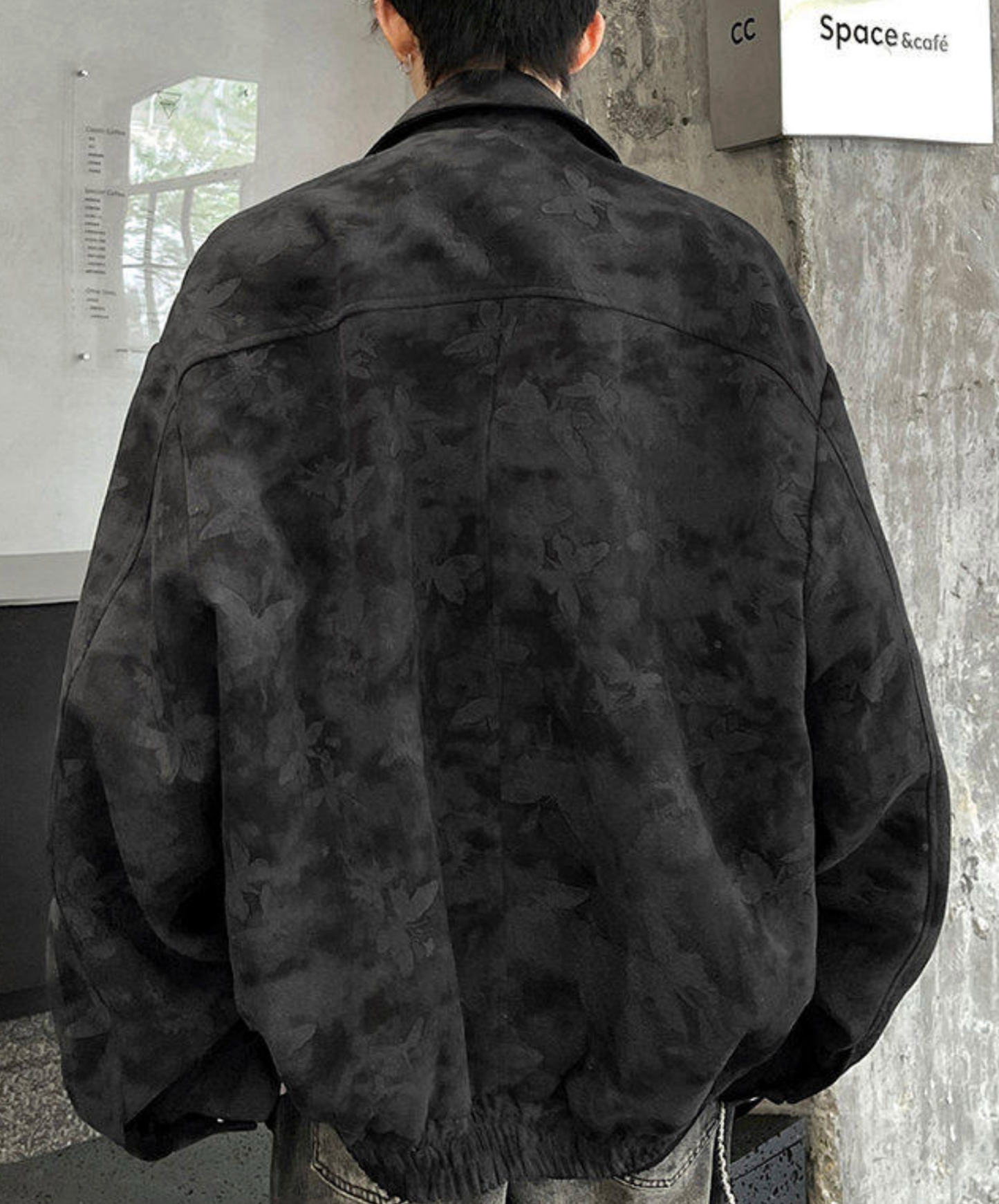 【style96】dark mode outfit set EN2870（jacket + shirt + skirt set）