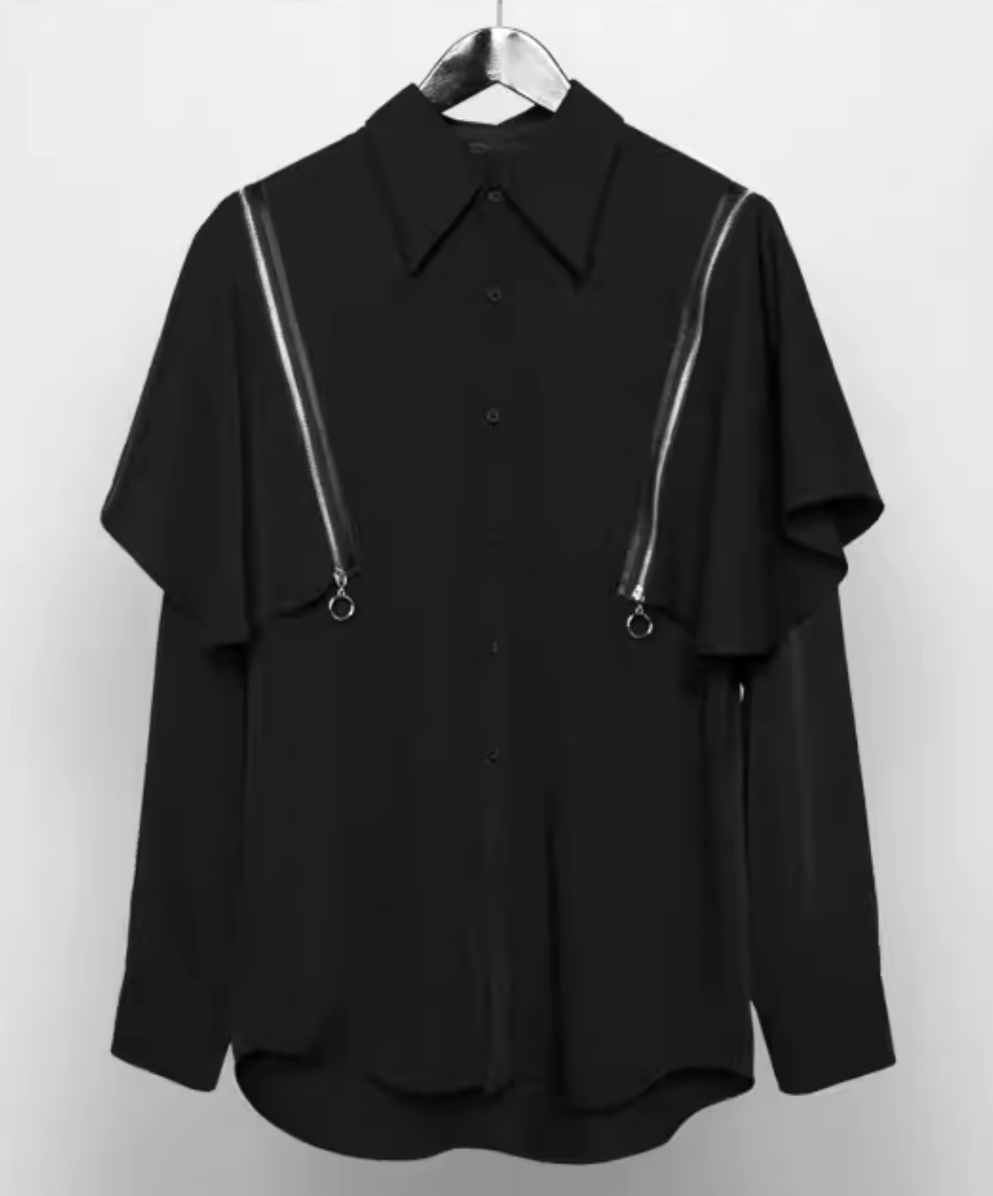 dark detachable zippered two-piece shirt EN2830