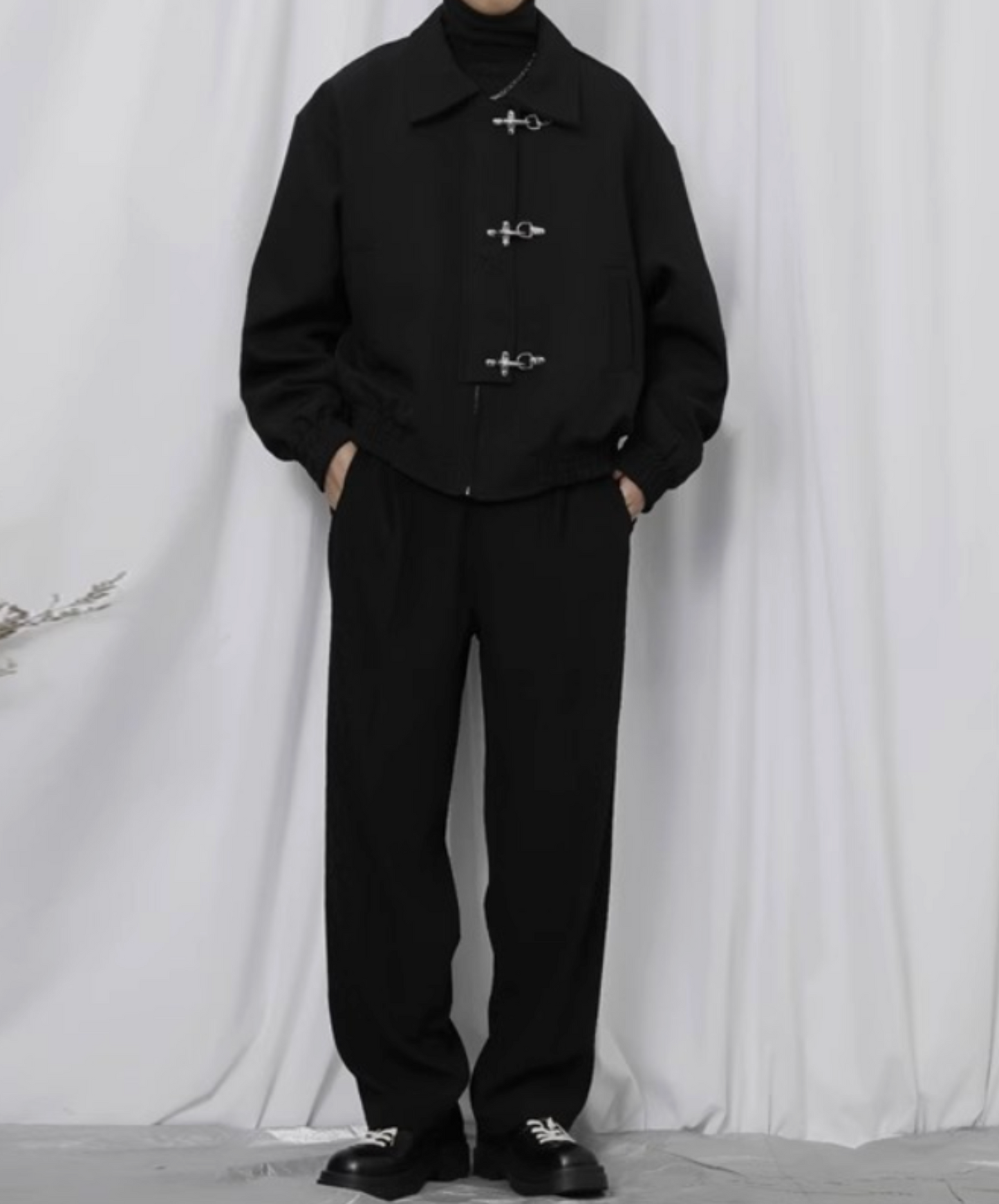 airplane shaped button jacket EN2442