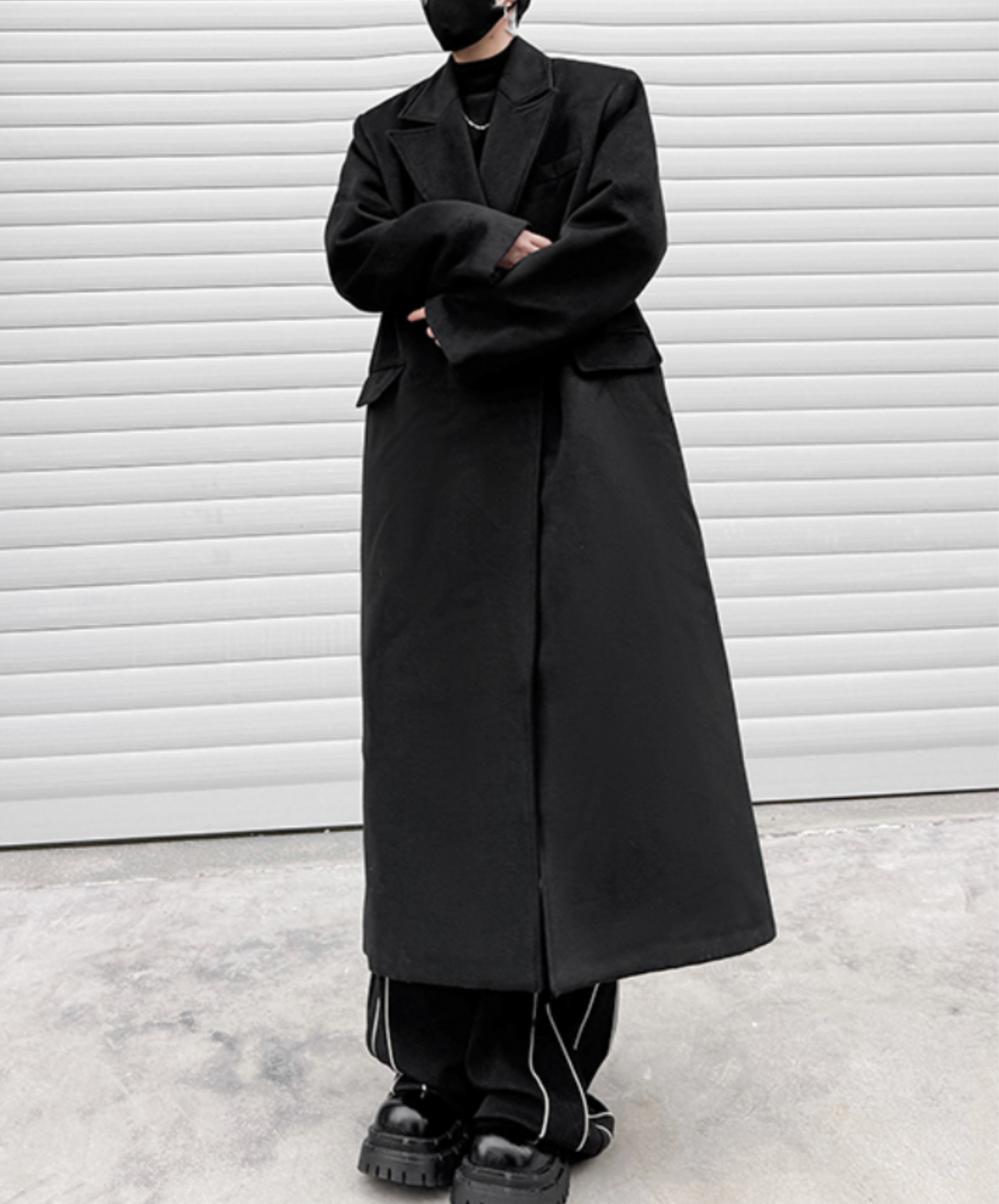 long wool trench coat EN2601