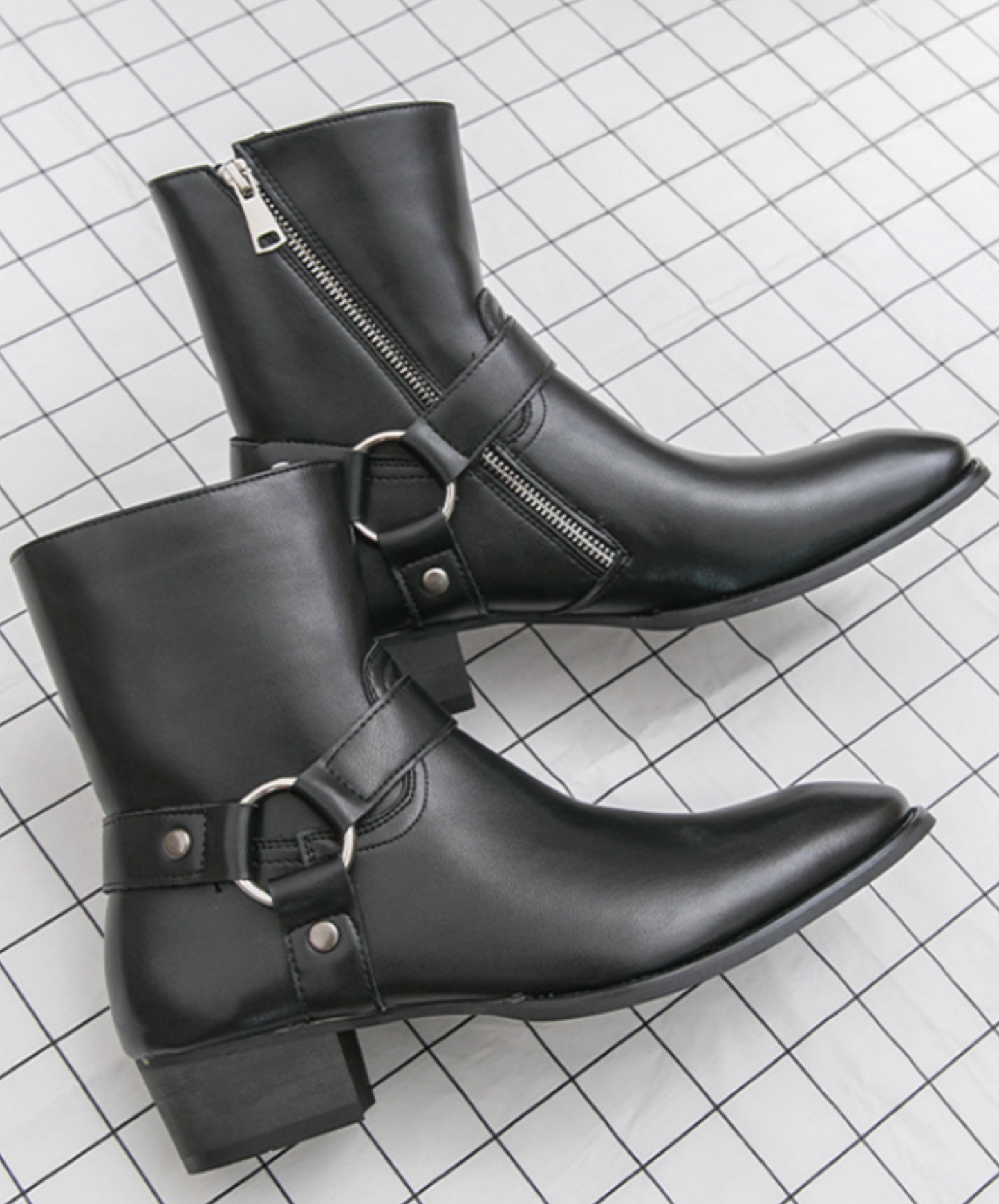 british pointed toe boots EN2527
