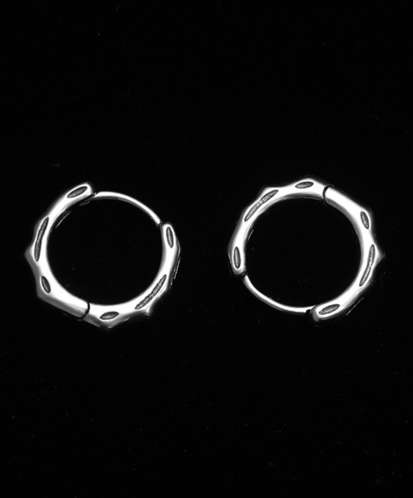 keel design silver earrings EN1618