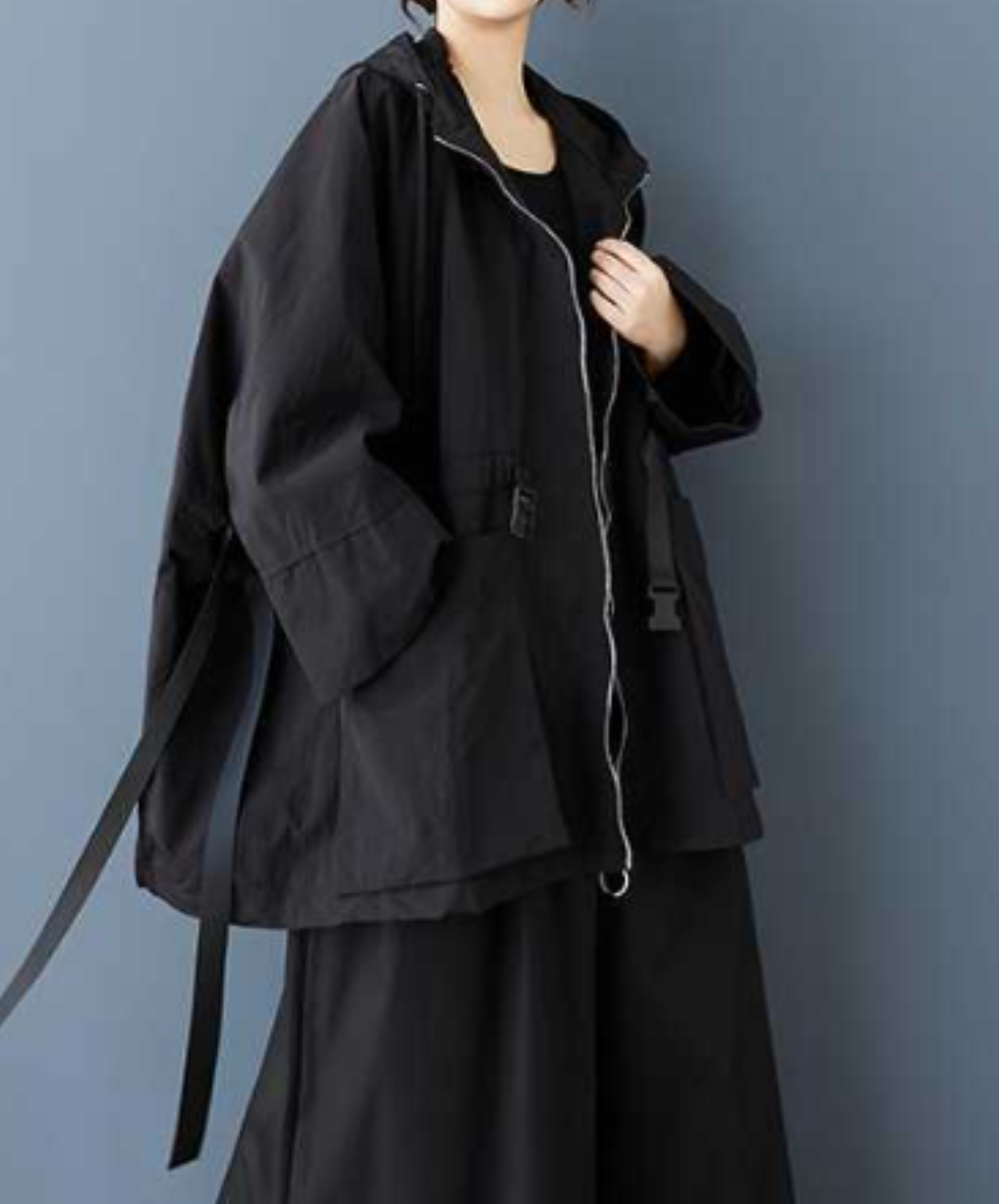 【style94】dark mode outfit set EN2853（hoodie + pants set）