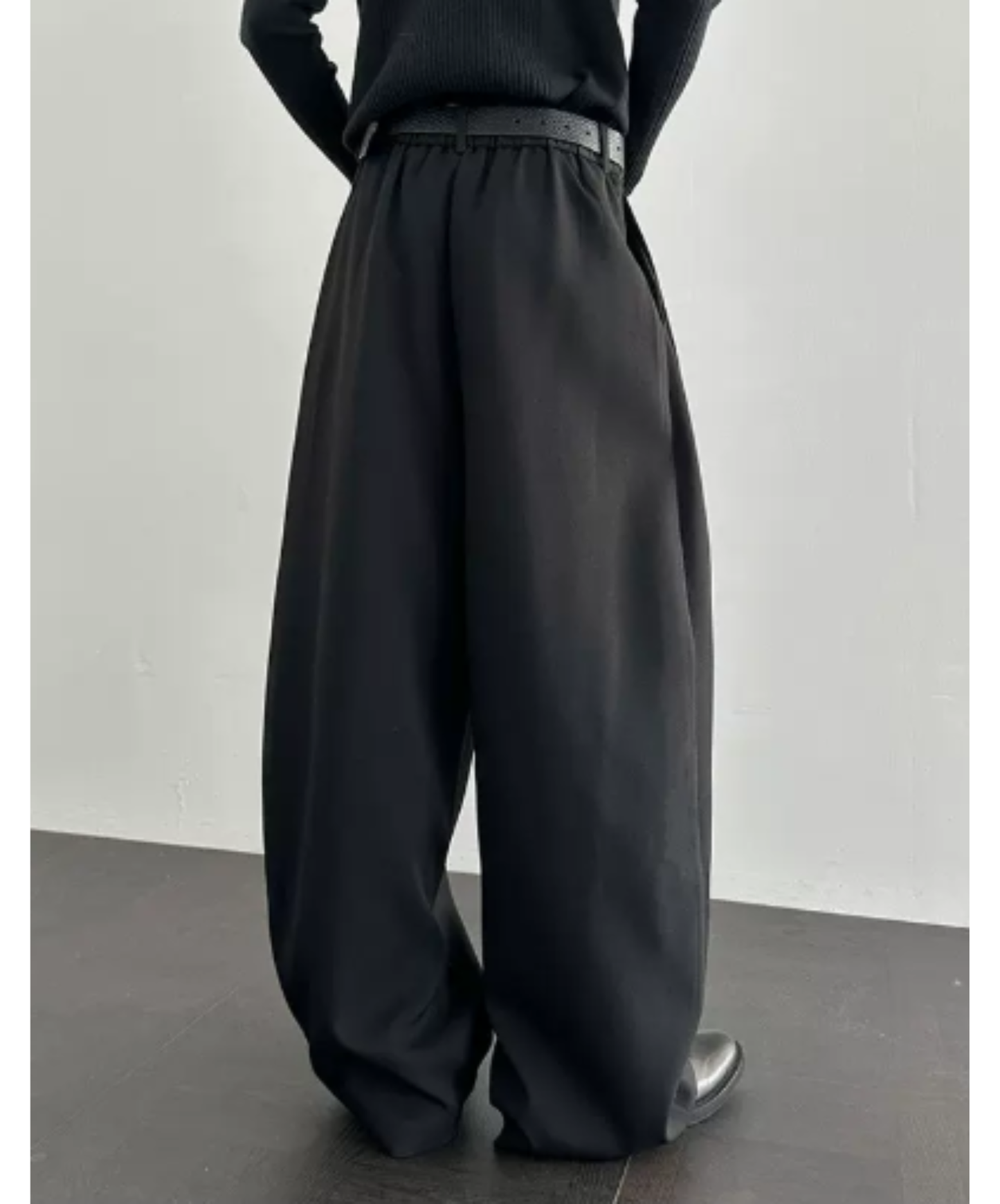 drape curve wide pants EN2932