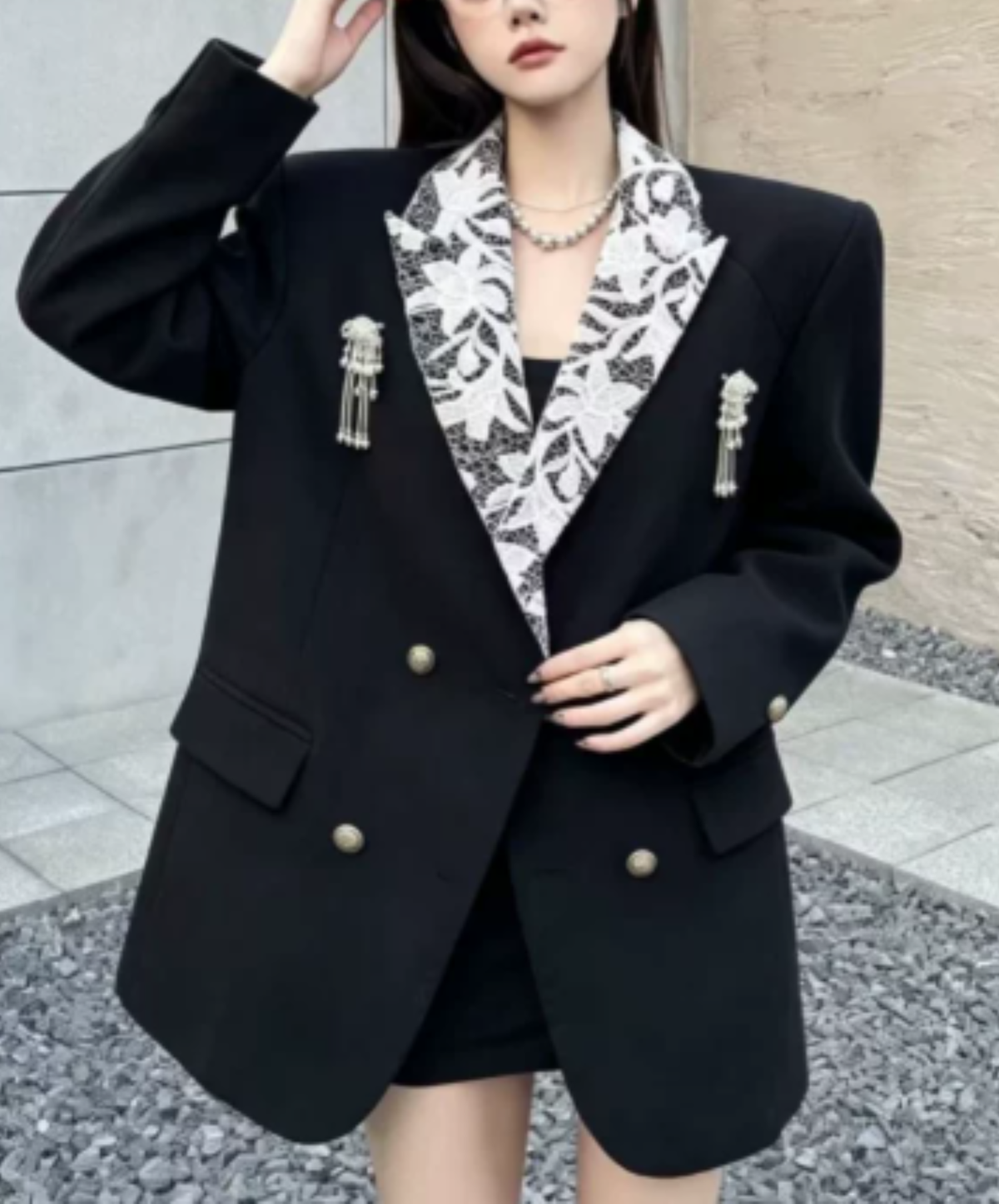jellyfish-themed decoration jacket EN3180