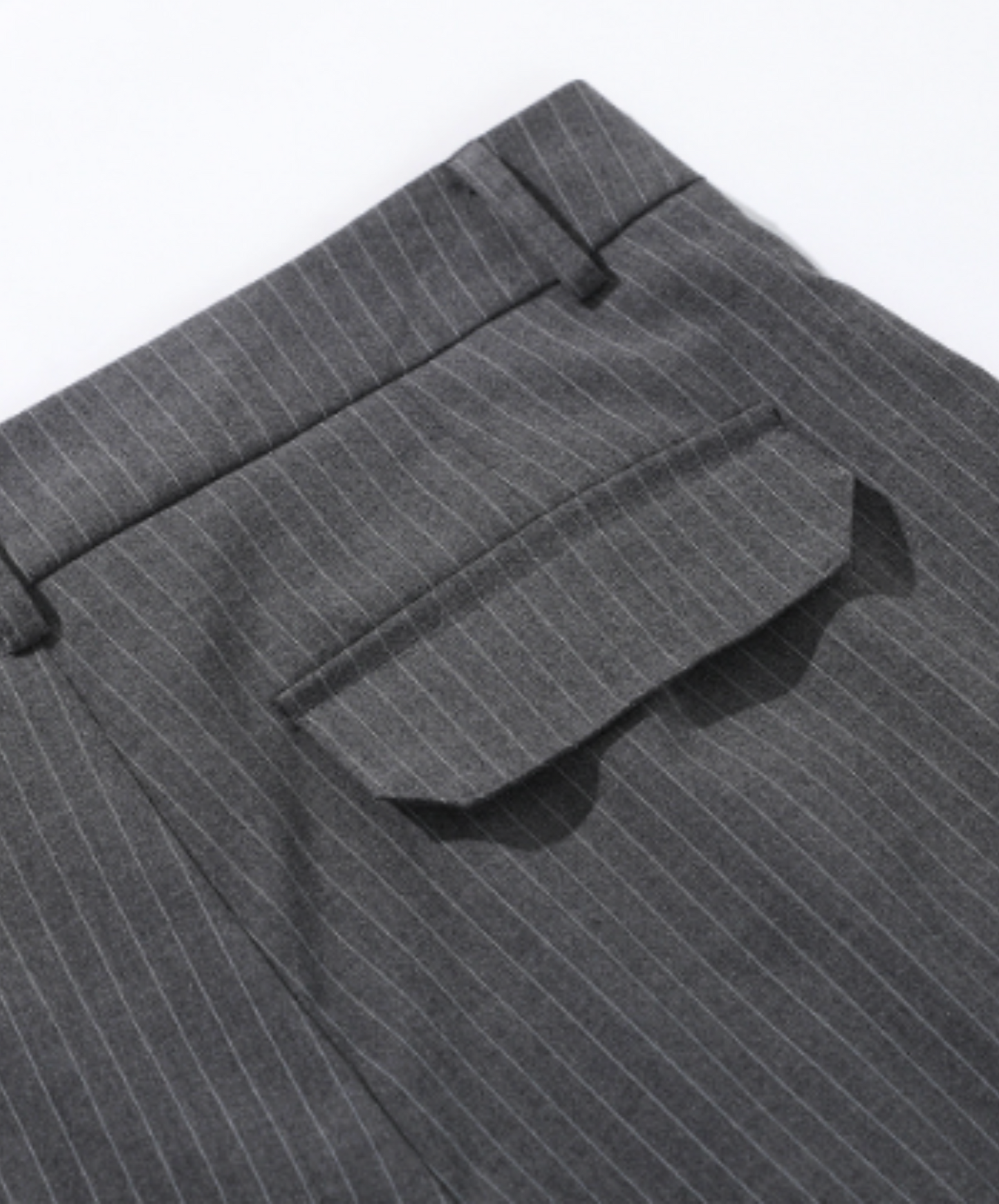 retro pleated design pants EN2640