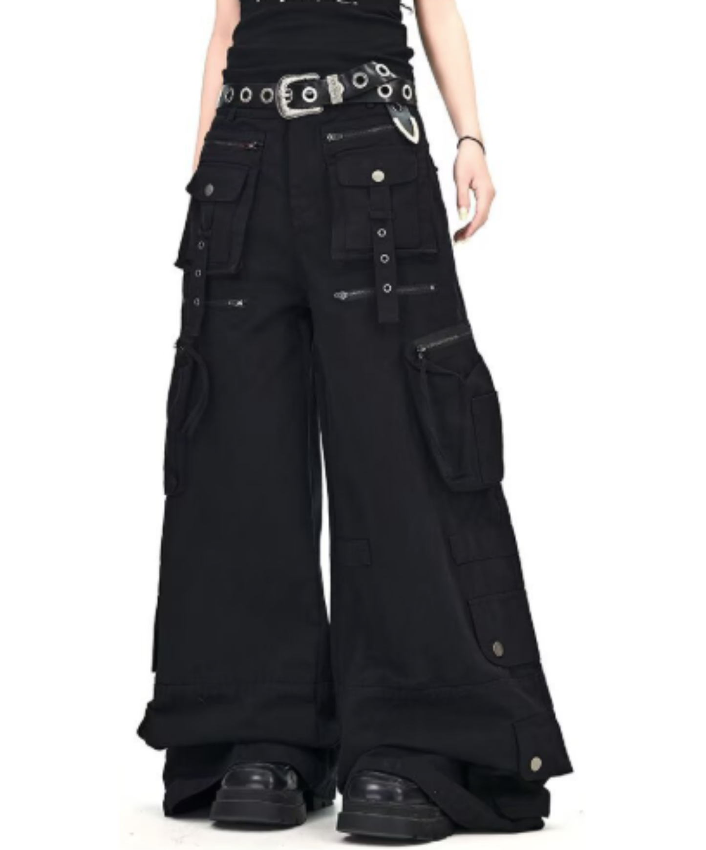 【style103】dark mode outfit set EN3027（hoodie + pants set）