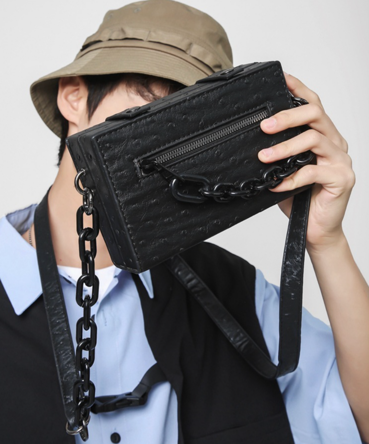 wild chain square shoulder bag EN2132