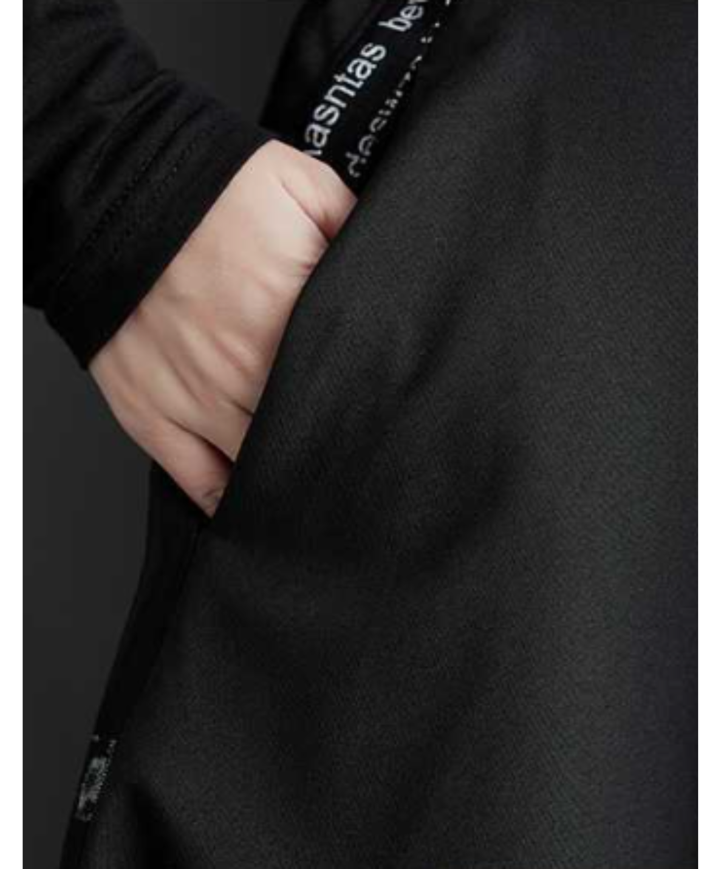high-waisted asymmetrical wide pants EN2906