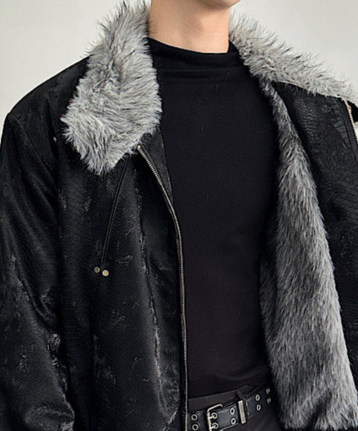 clean fit stand collar jacket EN2570