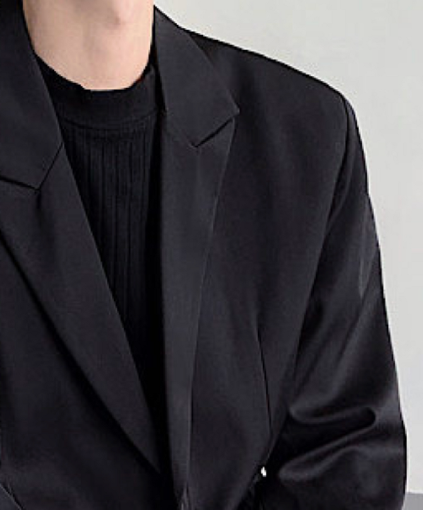 silver buckle loose jacket EN2472