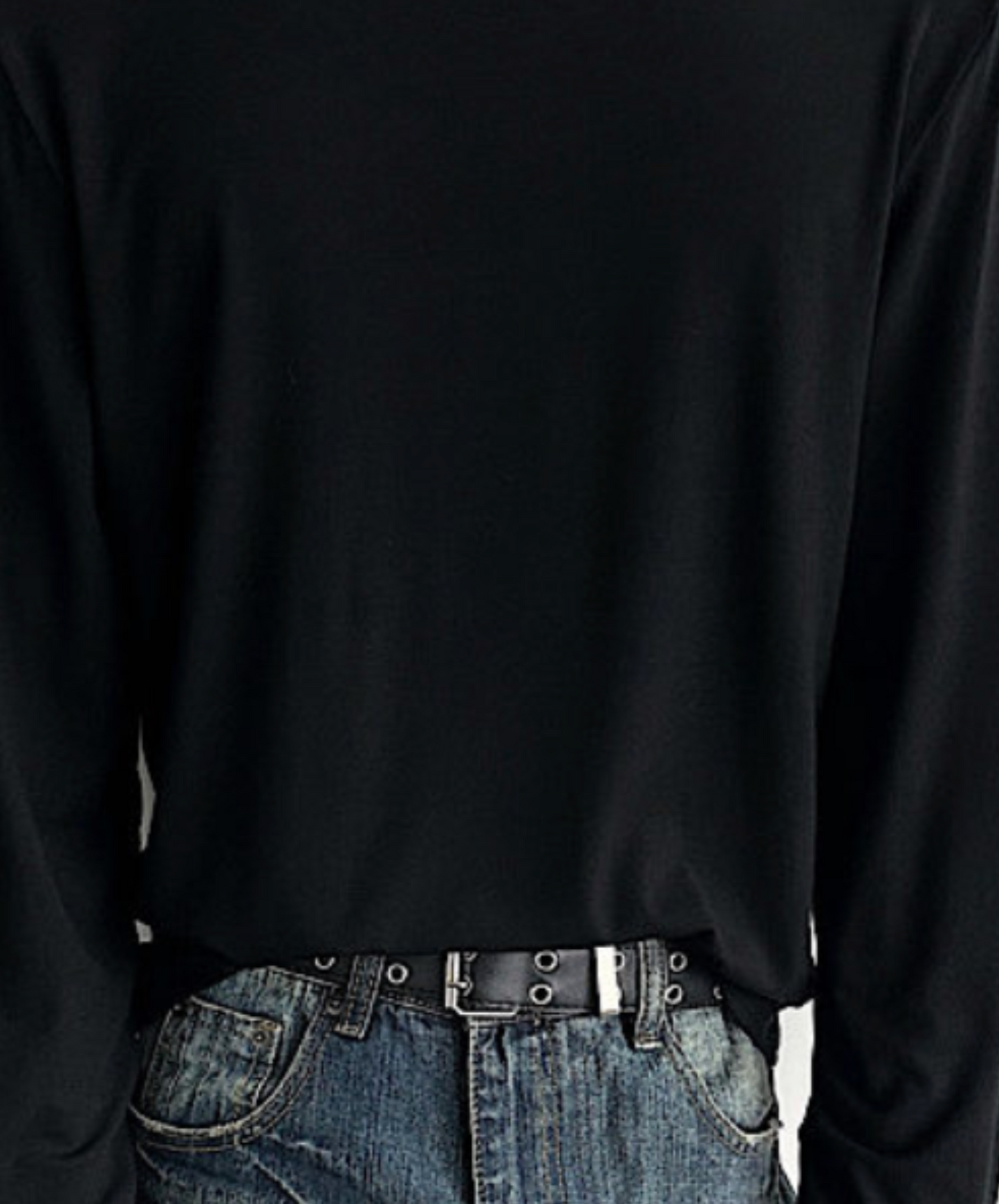 clean fit high neck t-shirt EN2592